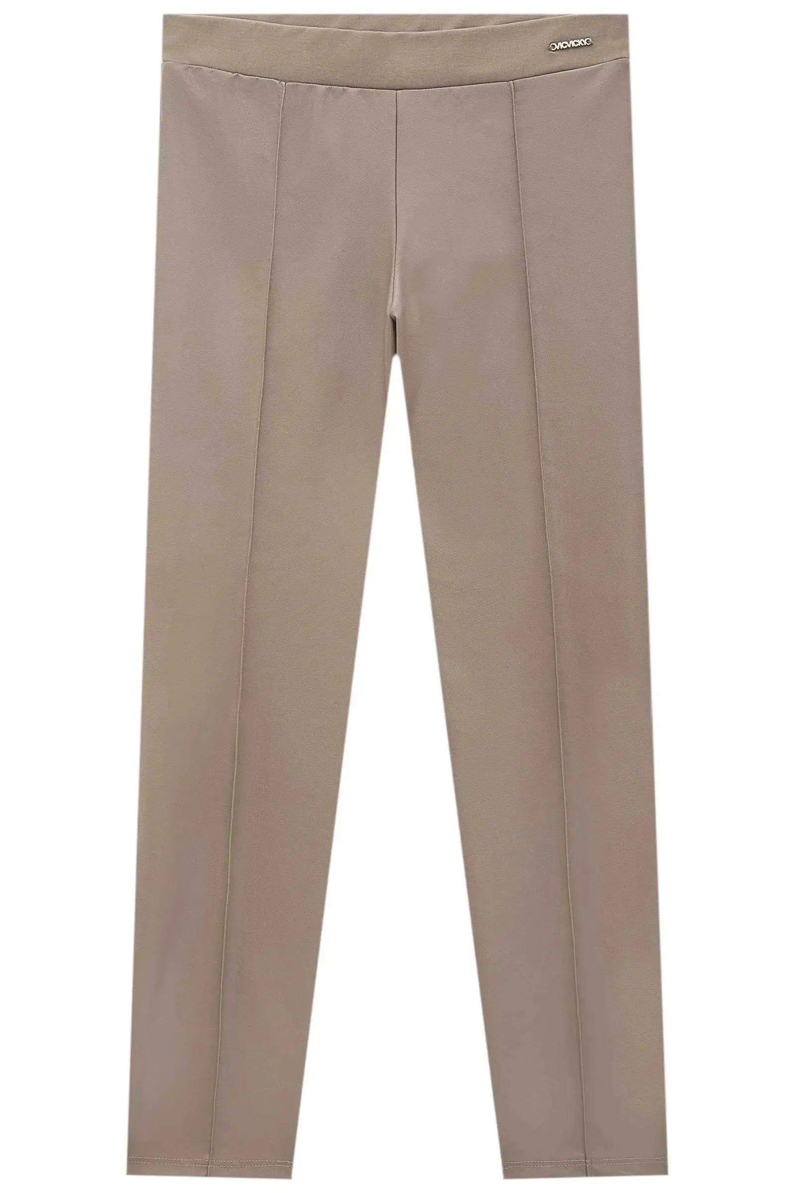 Calça Legging em Couro Sintético e Termoskin Peluciado 92409 Vic&Vicky Teen Menina
