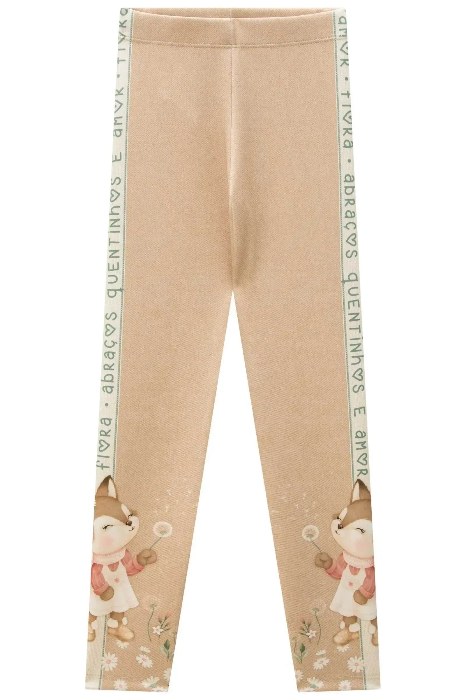 Calça Legging em Fly Tech 89408 Infanti Infantil Menina