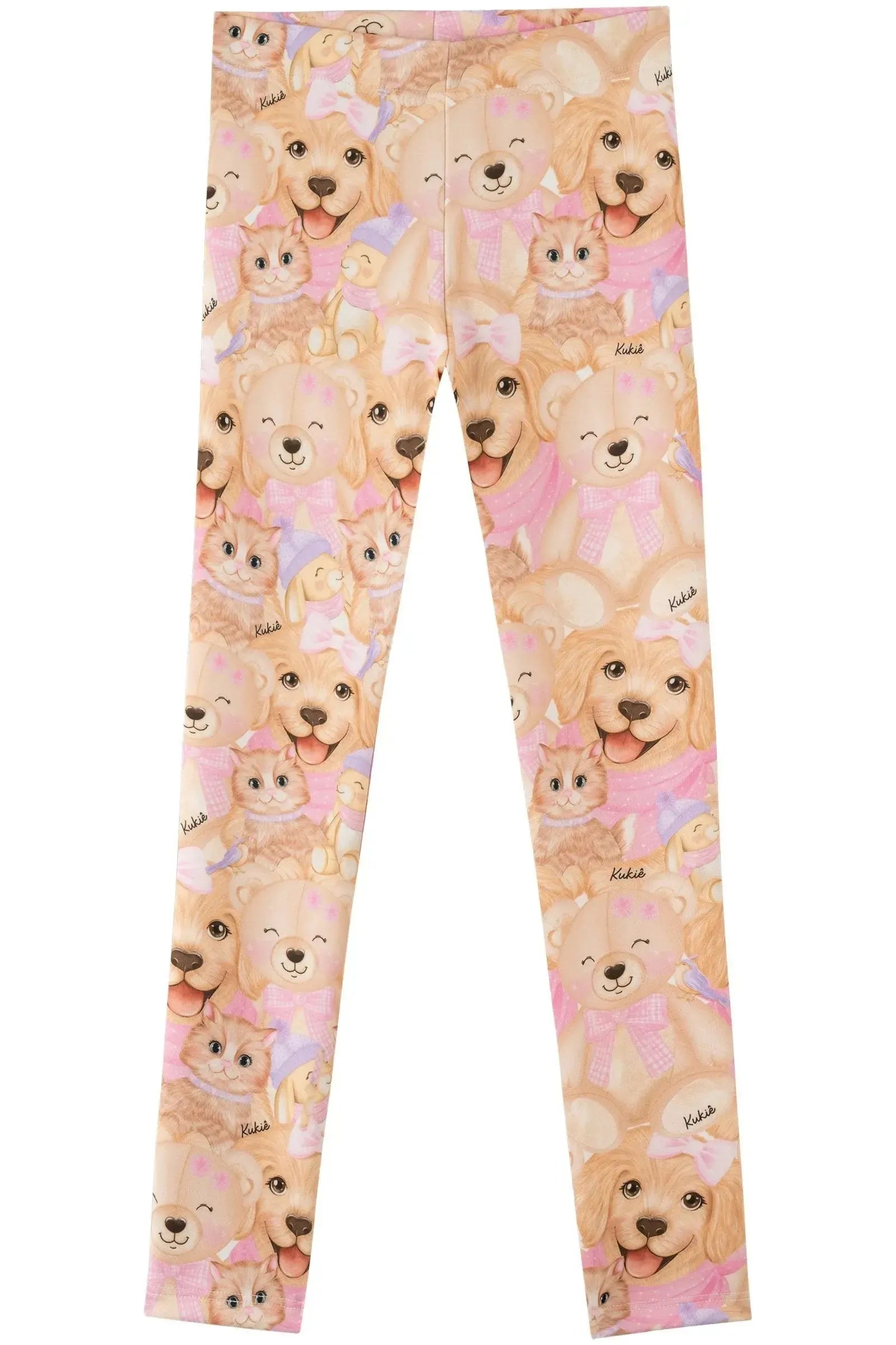 Calça Legging em Fly Tech 89821 Kukiê Infantil Menina