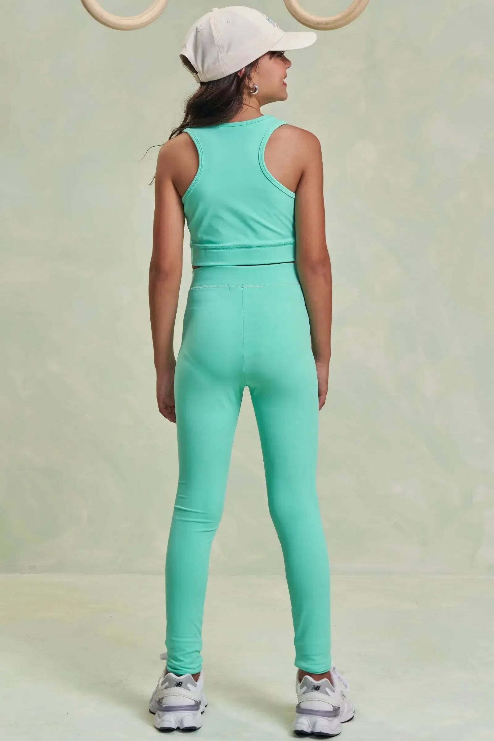 Calça Legging em Malha Poliamida com Proteção UV 50+ 96471 Lilimoon Teen Menina