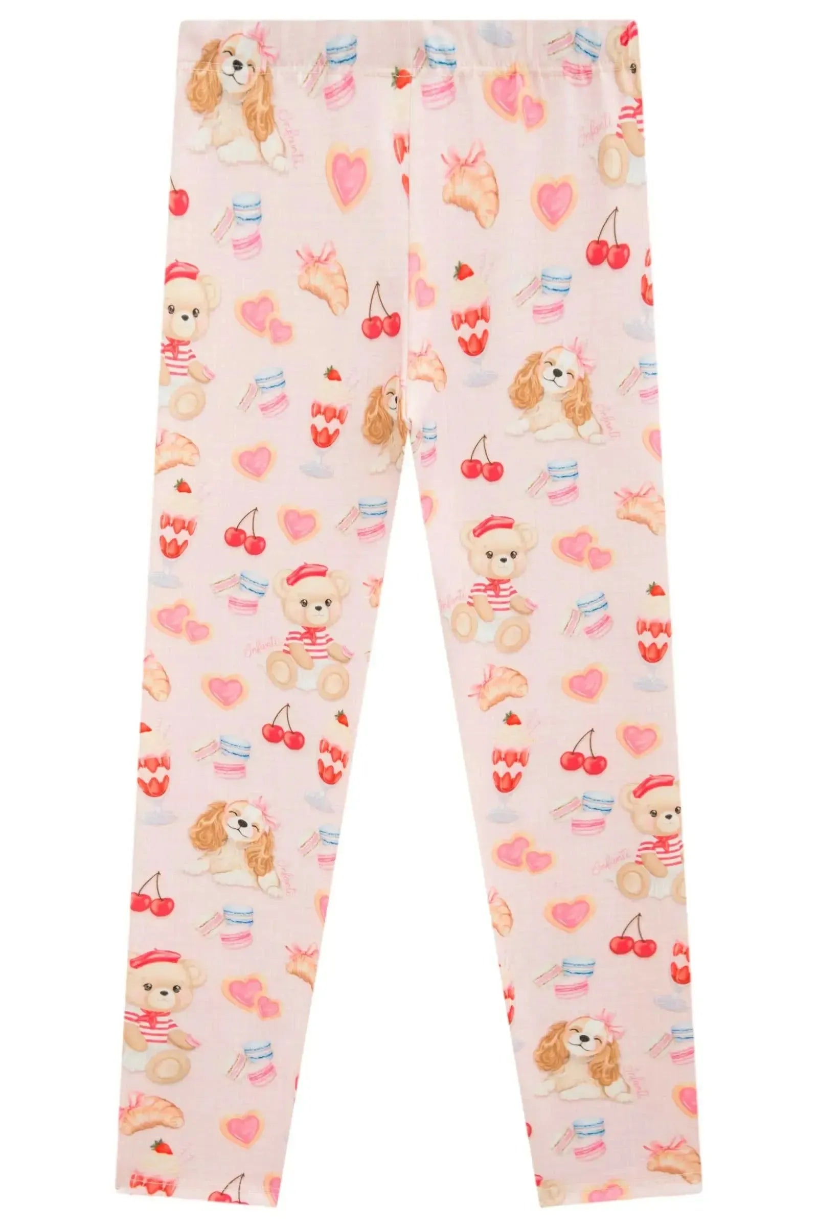 Calça Legging em Malha Power 95831 Infanti Infantil Menina