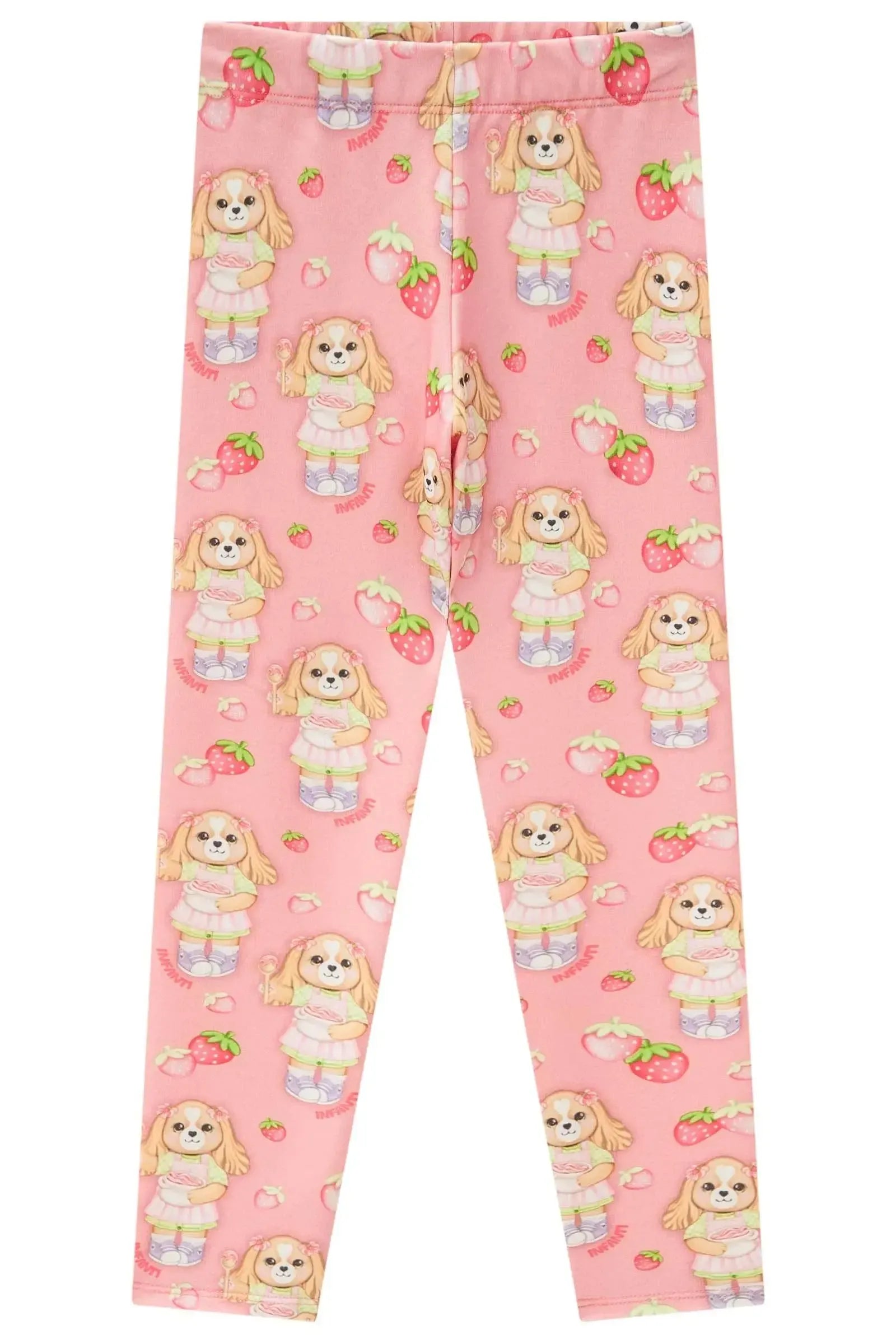 Calça Legging em Molecotton 82840 Infanti Infantil Menina