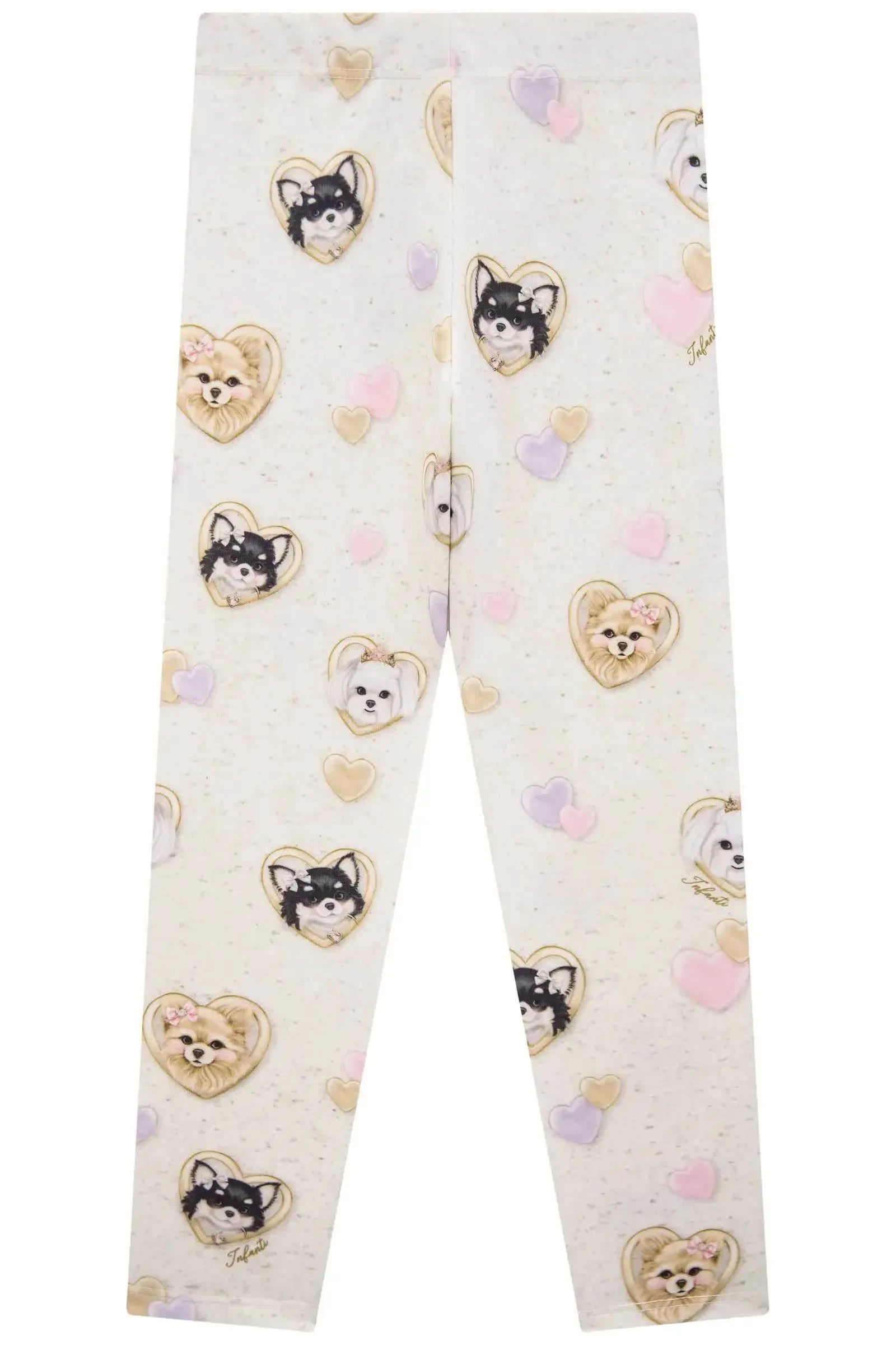 Calça Legging em Molecotton 83687 Infanti Infantil Menina