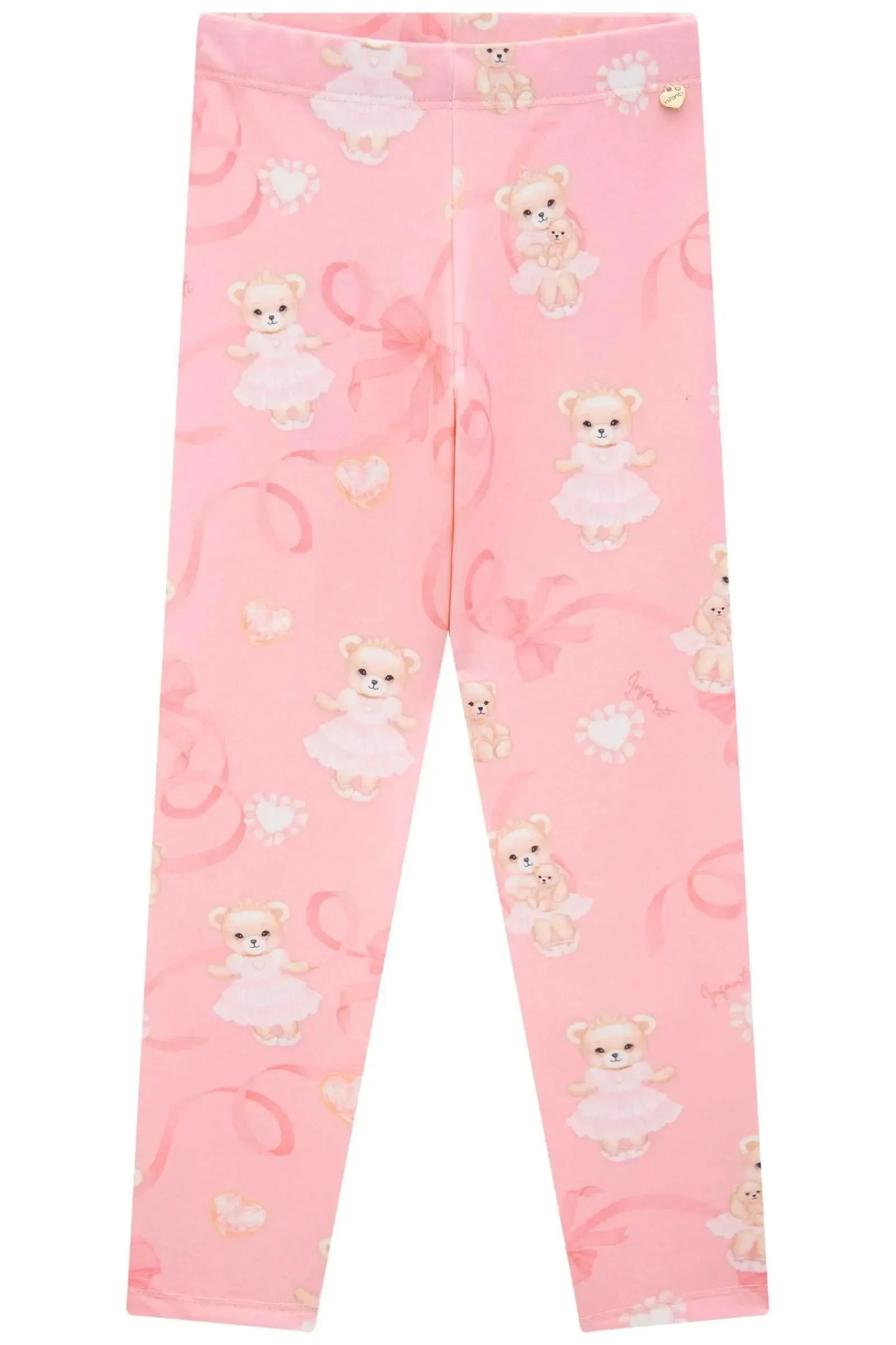 Calça Legging em Molecotton 83687 Infanti Infantil Menina