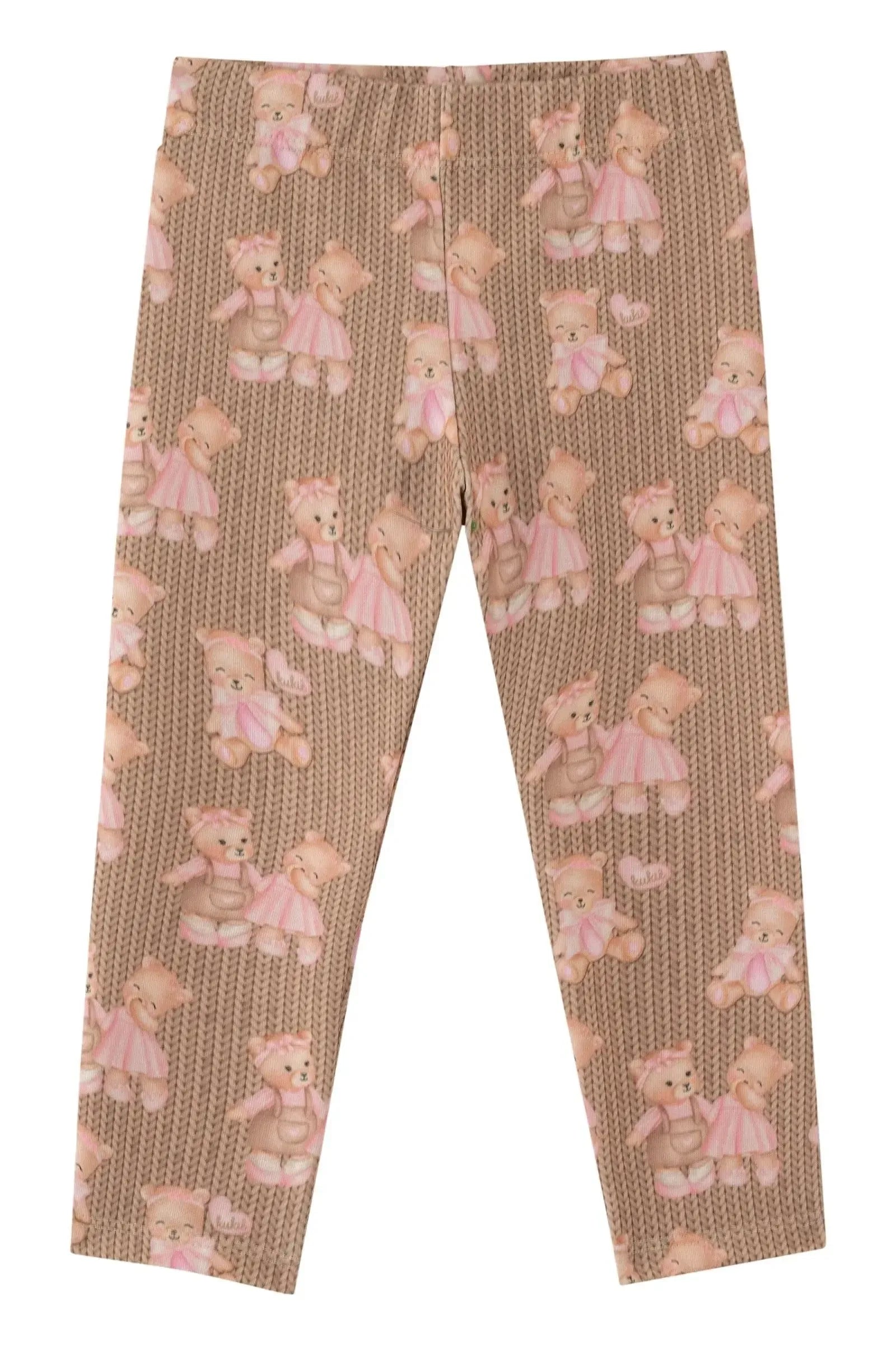 Calça Legging em Molecotton 90592 Kukiê Bebê Menina