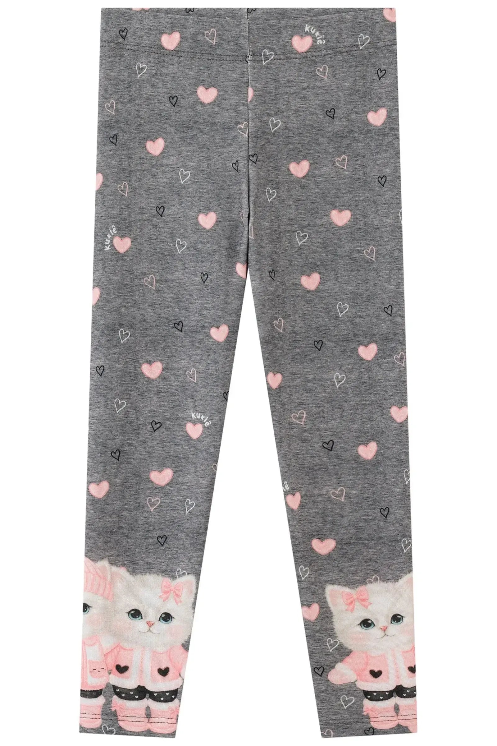 Calça Legging em Molecotton 90600 Kukiê Bebê Menina