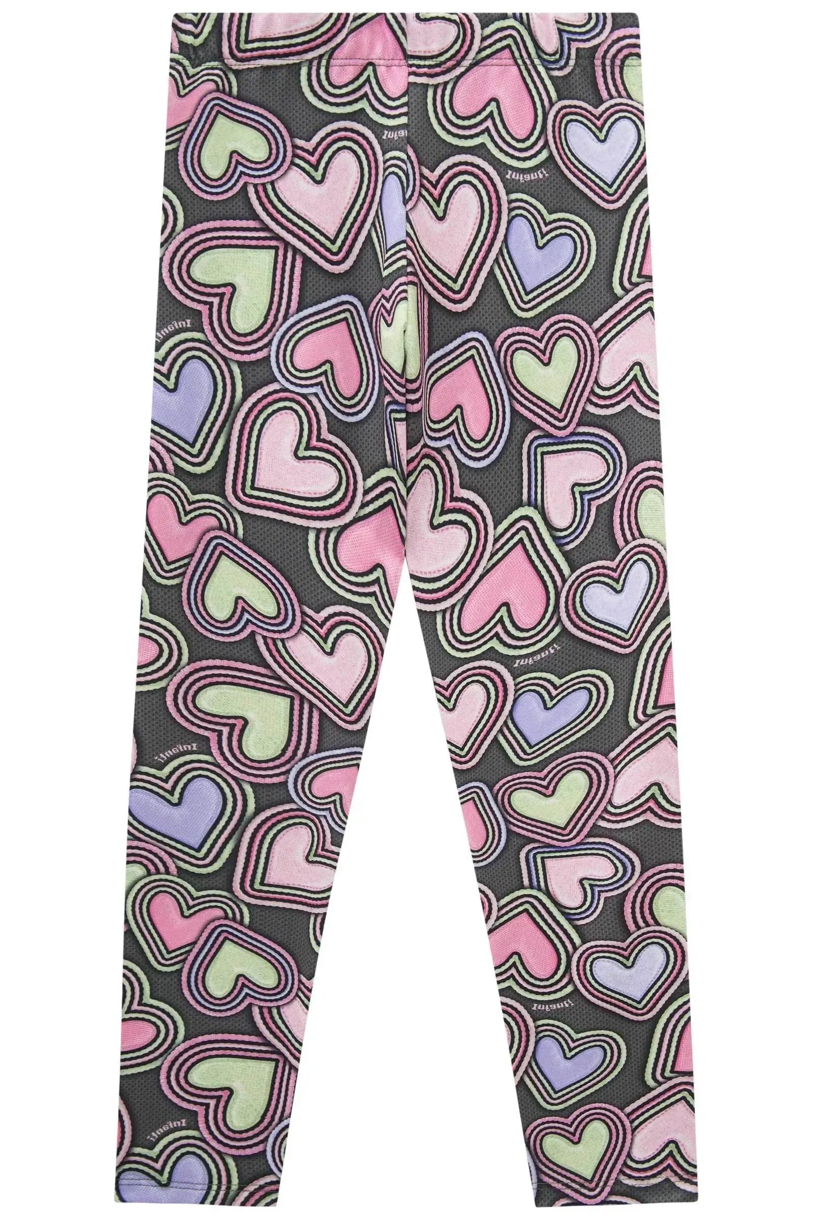 Calça Legging em Termoskin Peluciado 89465 Infanti Infantil Menina