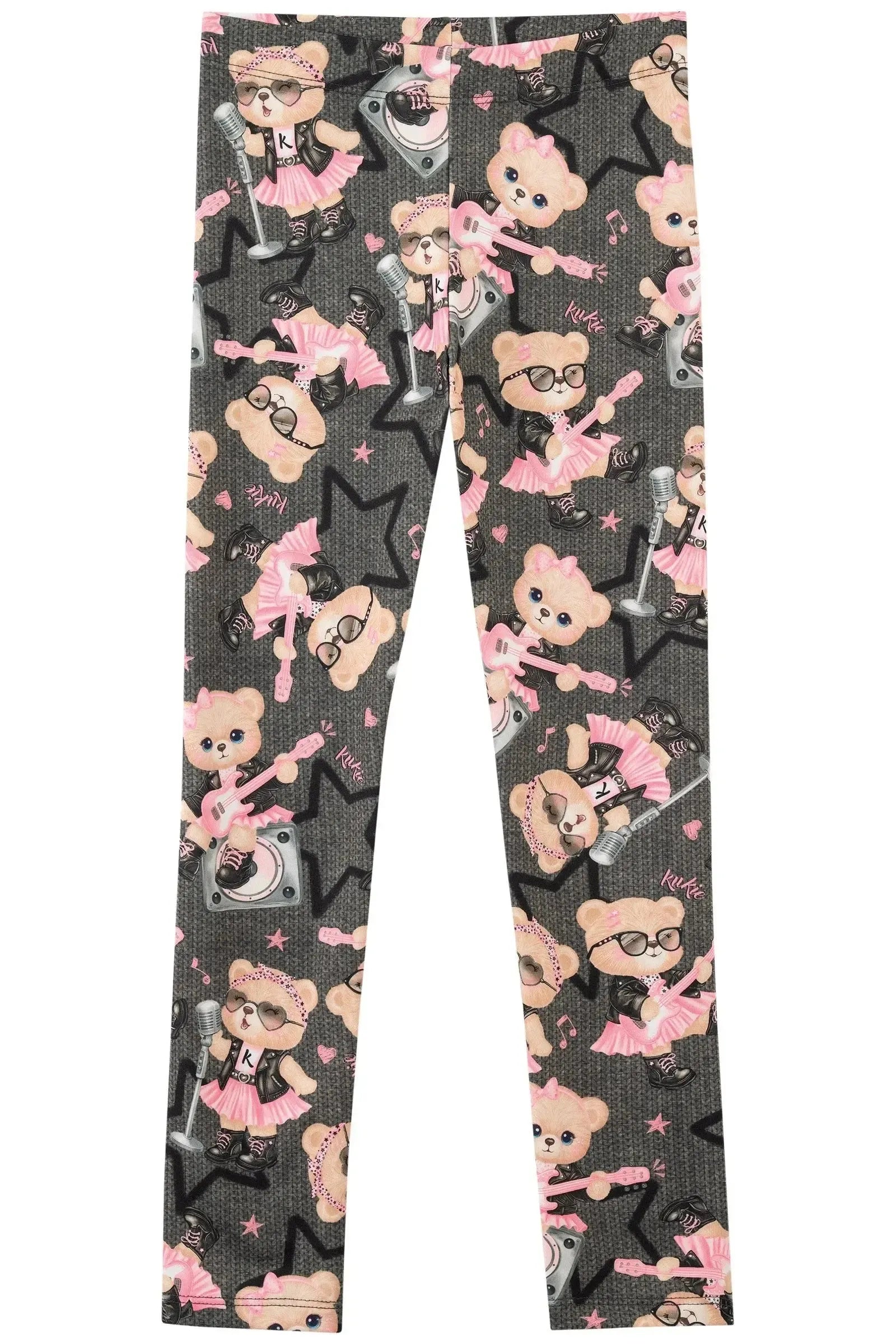 Calça Legging em Termoskin Peluciado 89568 Kukiê Infantil Menina