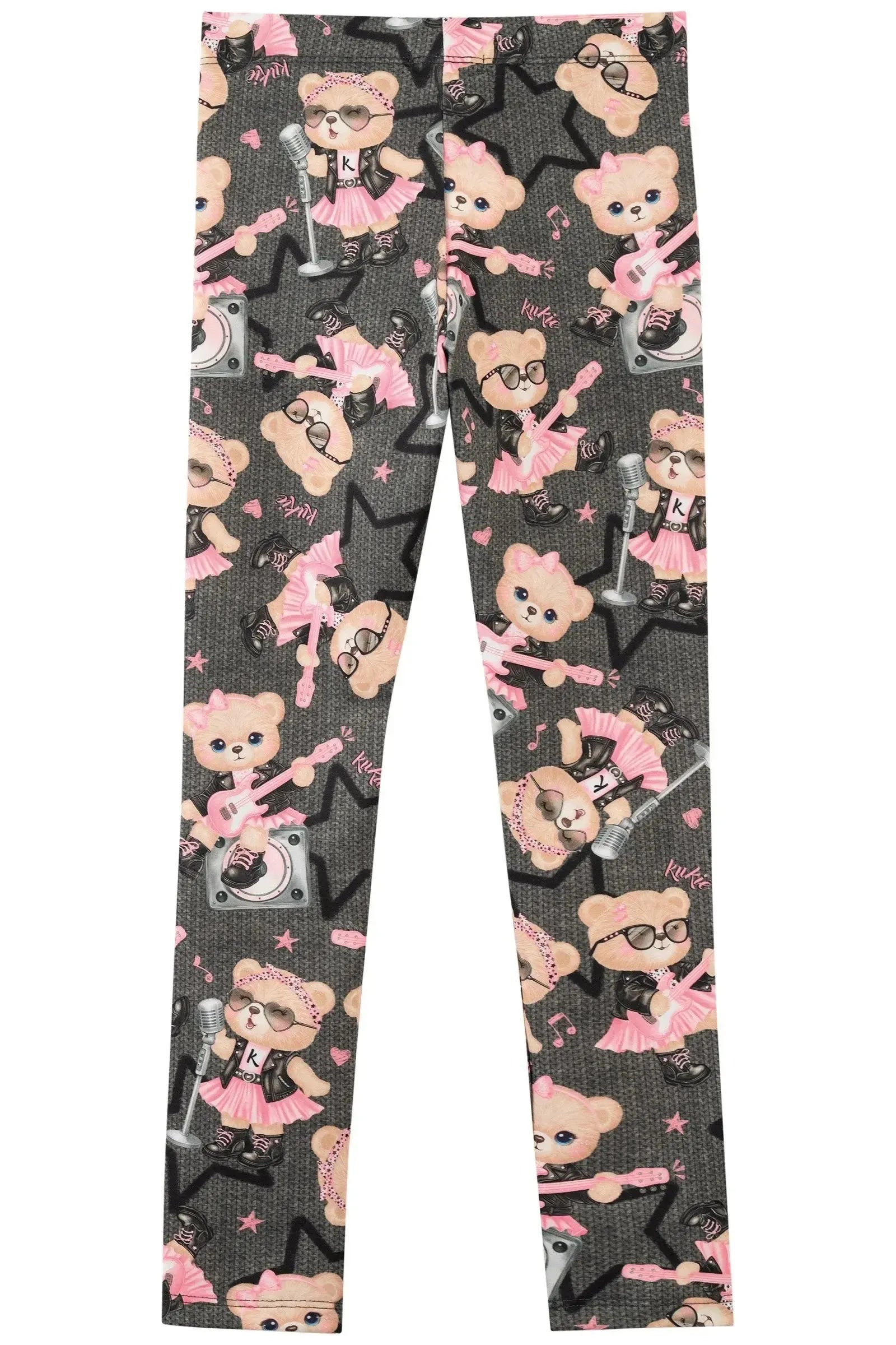 Calça Legging em Termoskin Peluciado 89568 Kukiê Infantil Menina