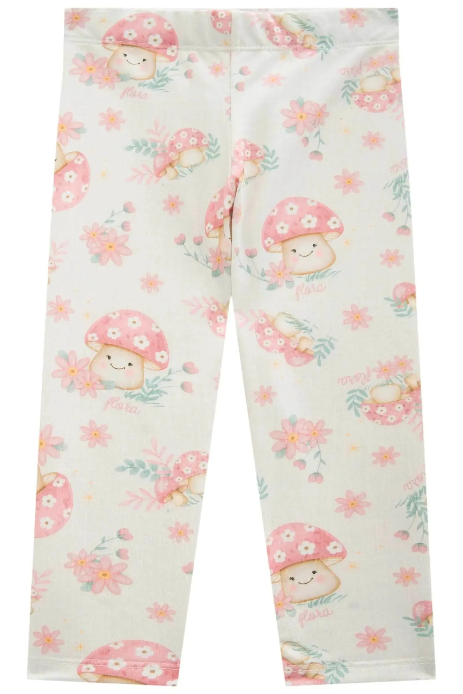 Calça Legging em Termoskin Peluciado 89641 Infanti Bebê Menina