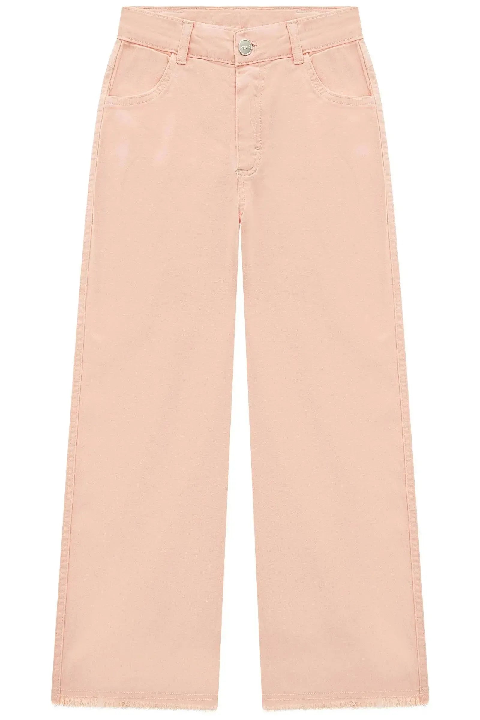 Calça Midi em Sarja com Elastano 94408 Lilimoon Teen Menina