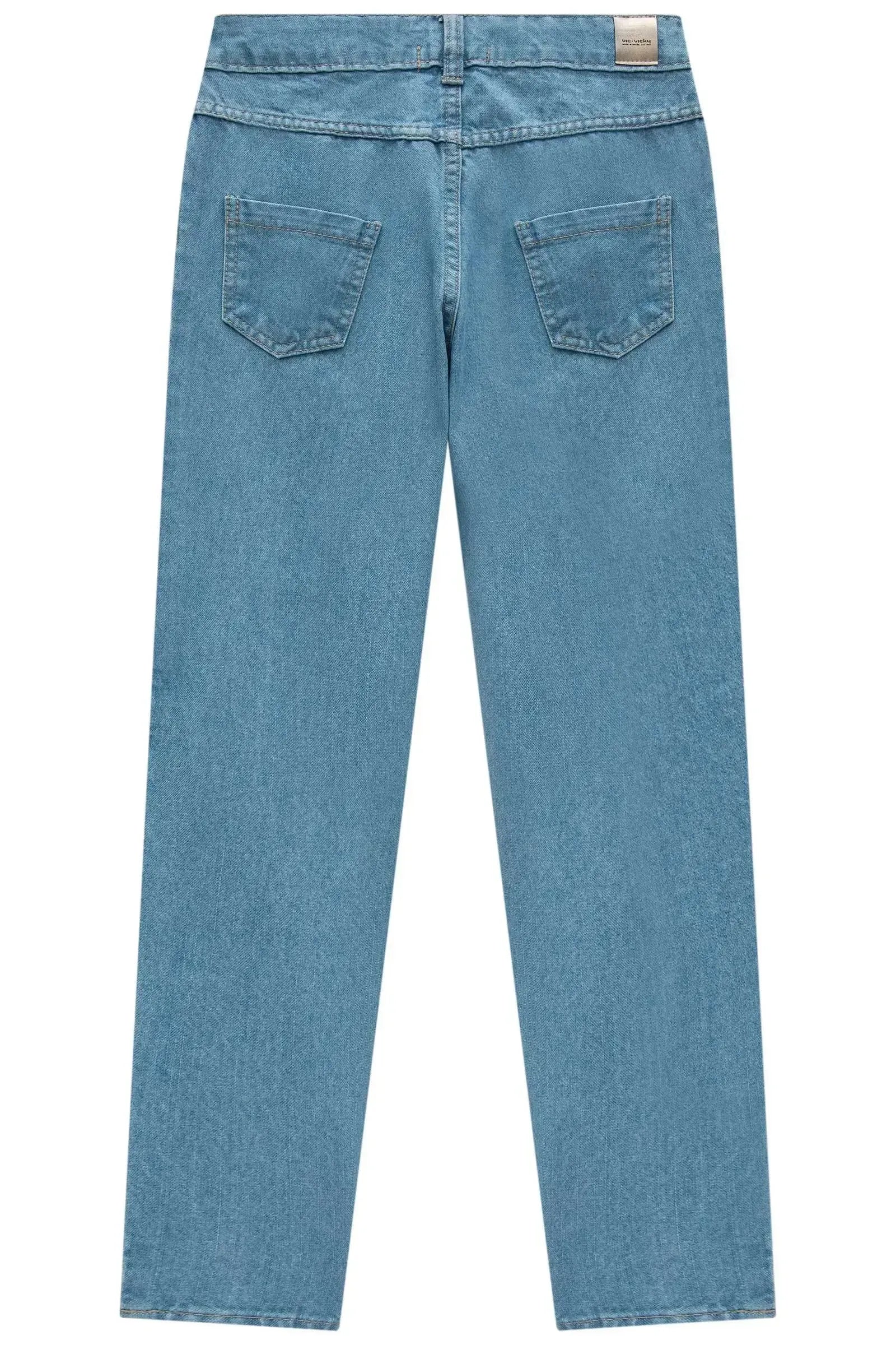 Calça Mom em Jeans 83723 Vic&Vicky Teen Menina
