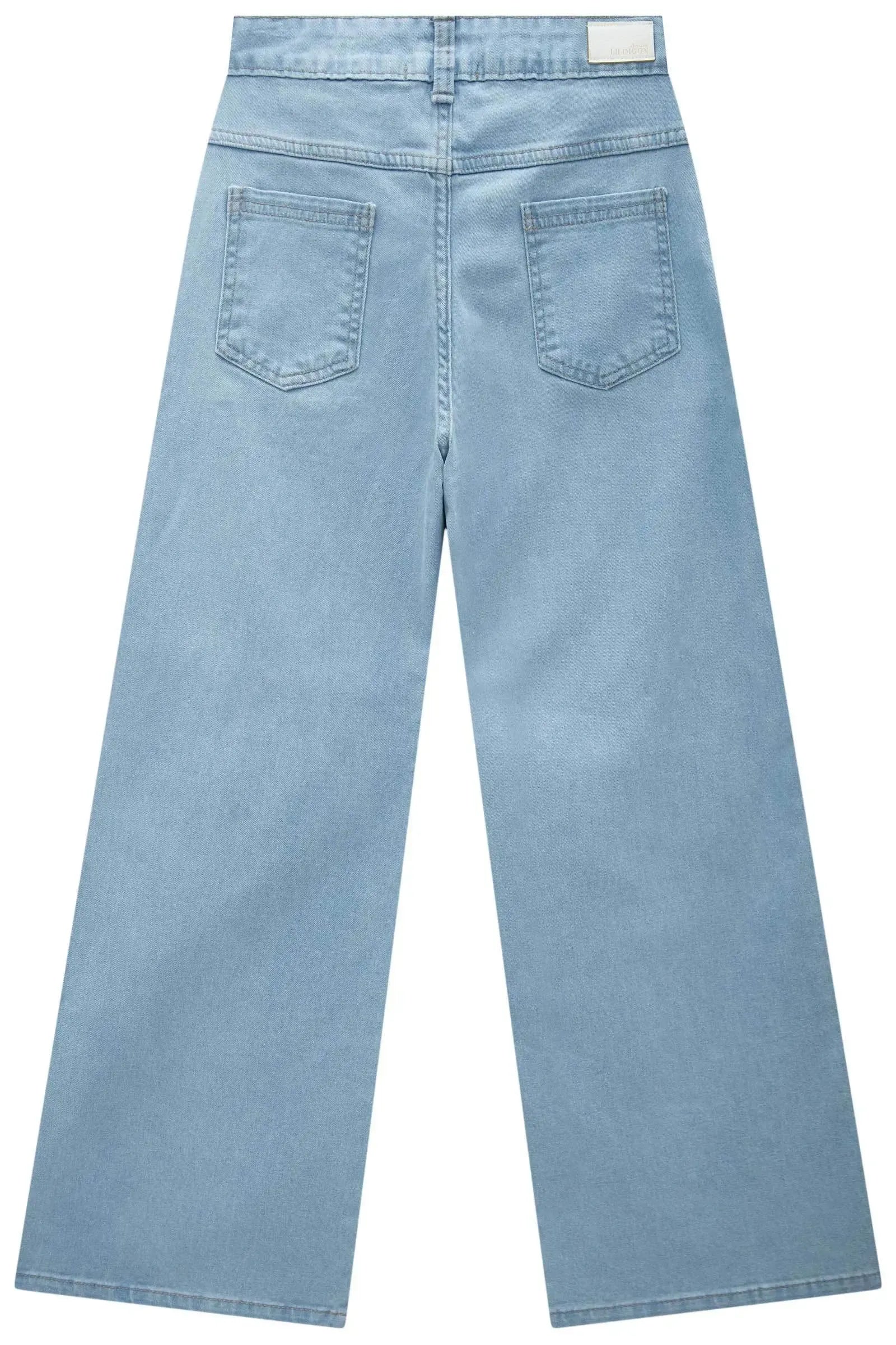 Calça Reta em Jeans com Elastano 90389 Lilimoon Teen Menina