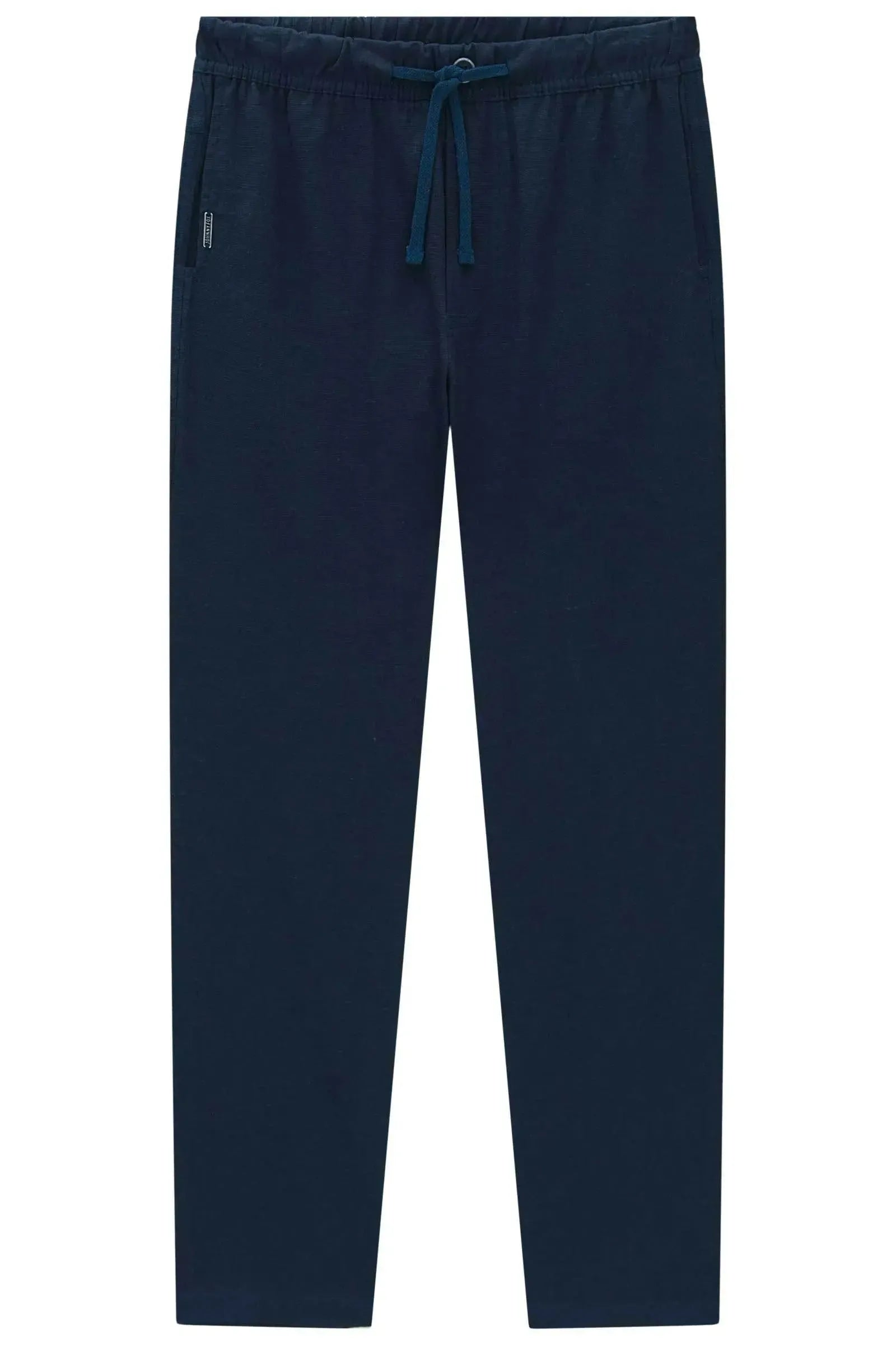 Calça Reta em Linho Santorine com Elastano 95117 Johnny Fox Teen Menino