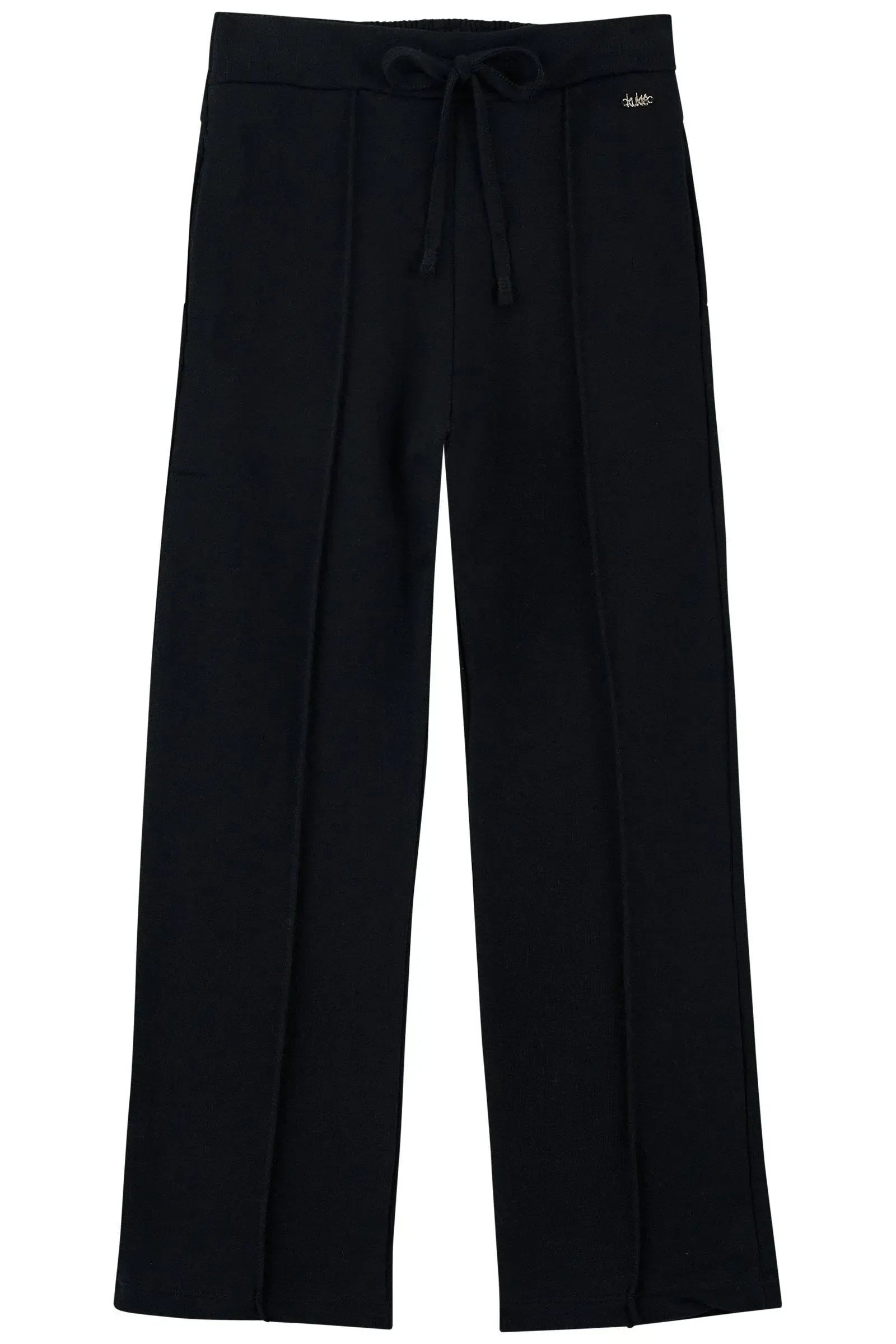 Calça Reta em Moletom com Pelúcia 90313 Kukiê Infantil Menina