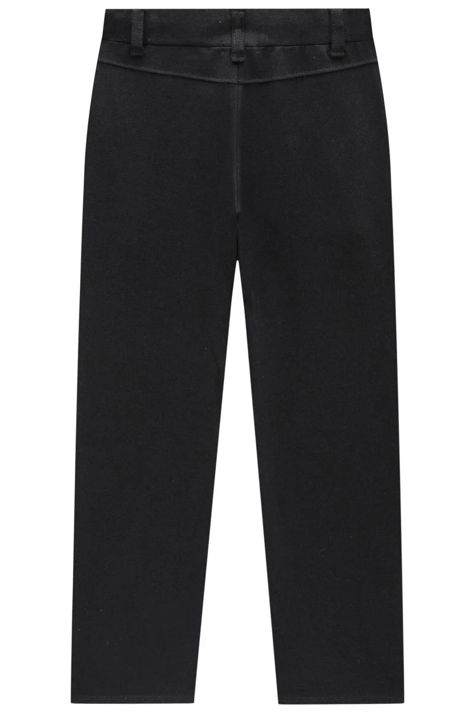 Calça Reta em Moletwill com Elastano 94421 Johnny Fox Teen Menino
