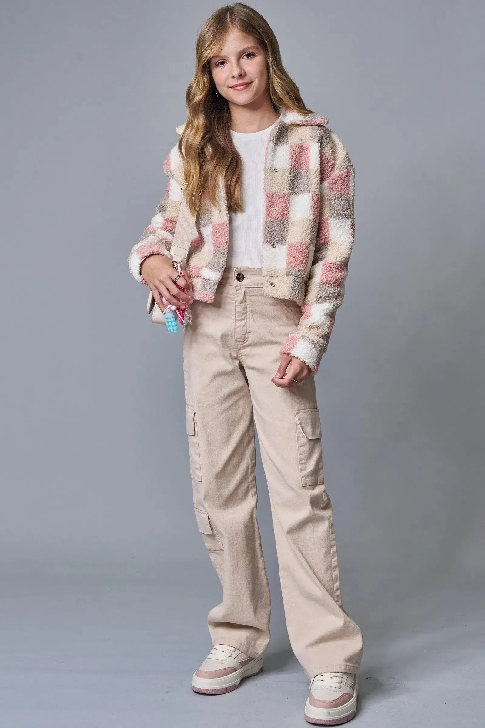 Calça Reta em Sarja com Elastano 90334 Lilimoon Teen Menina