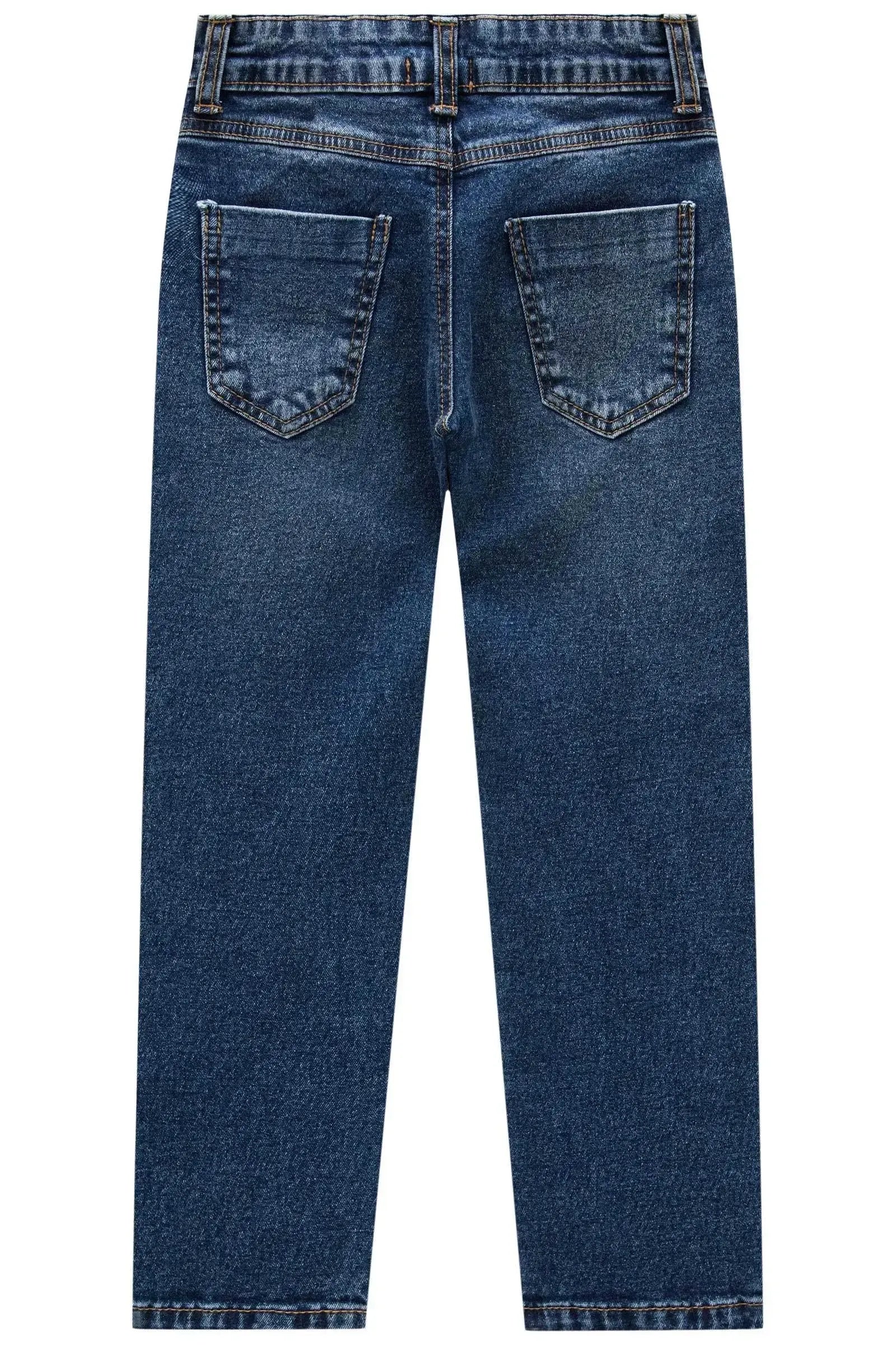 Calça Skinny em Jeans Guga com Elastano 89972 LucBoo Infantil Menino