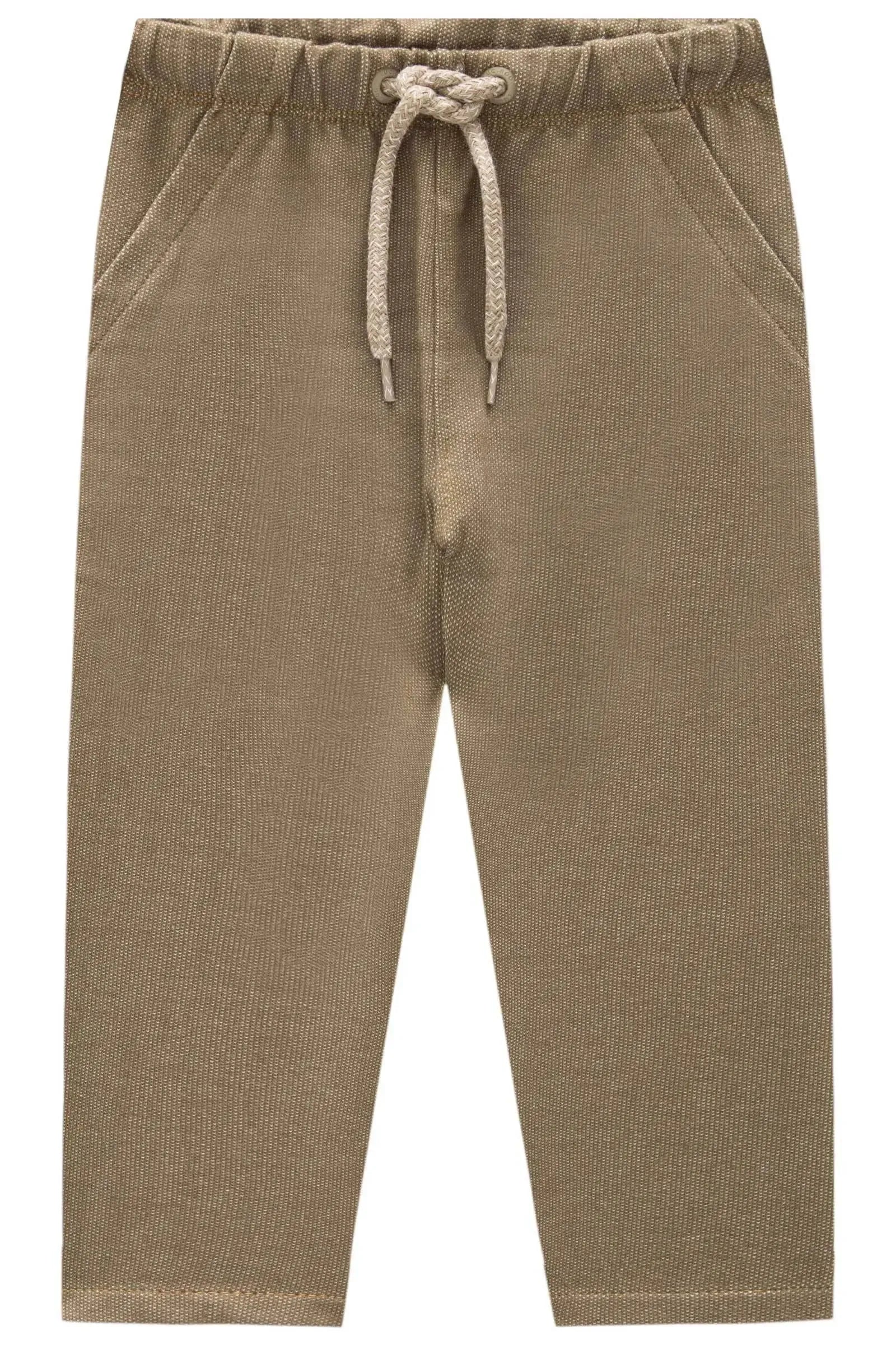 Calça Skinny em Malha Denim com Elastano 89380 LucBoo Bebê Menino