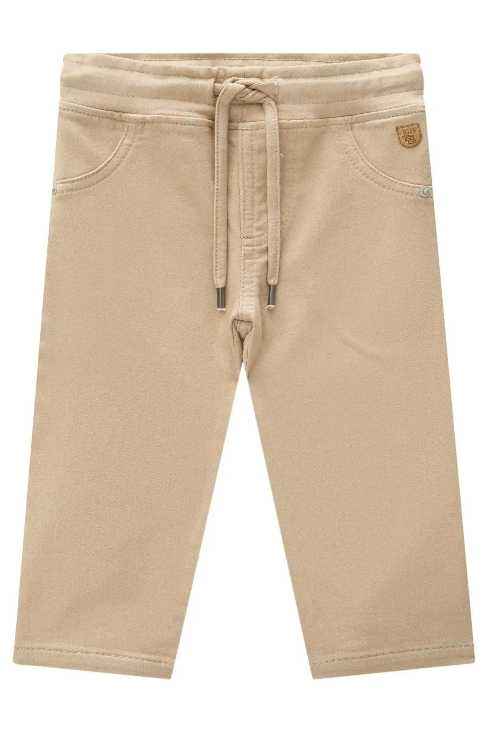 Calça Skinny em Sarja Soft com Elastano 84538 LucBoo Bebê Menino