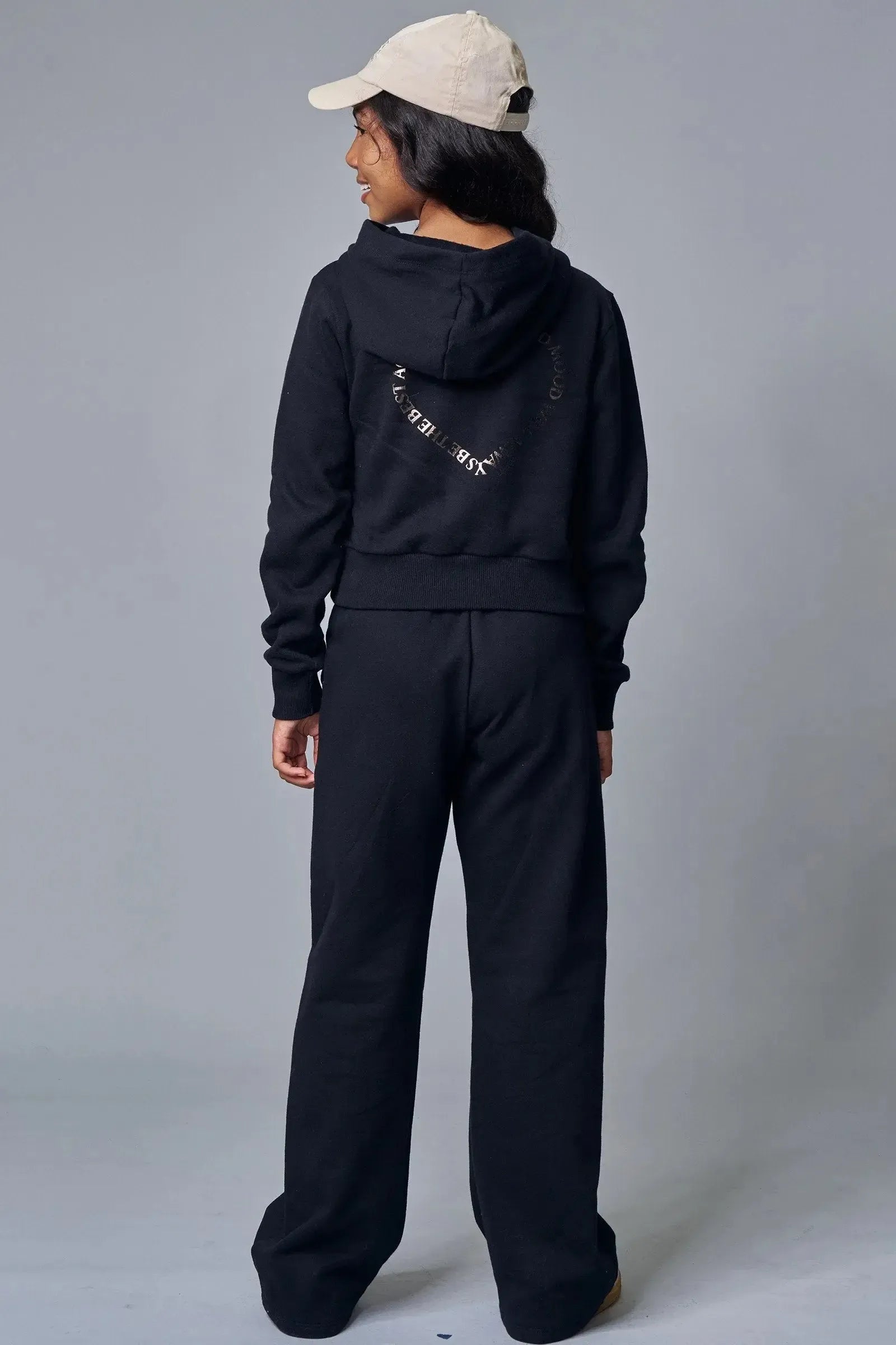 Calça Wide Leg em Moletom com Pelúcia 90391 Lilimoon Teen Menina