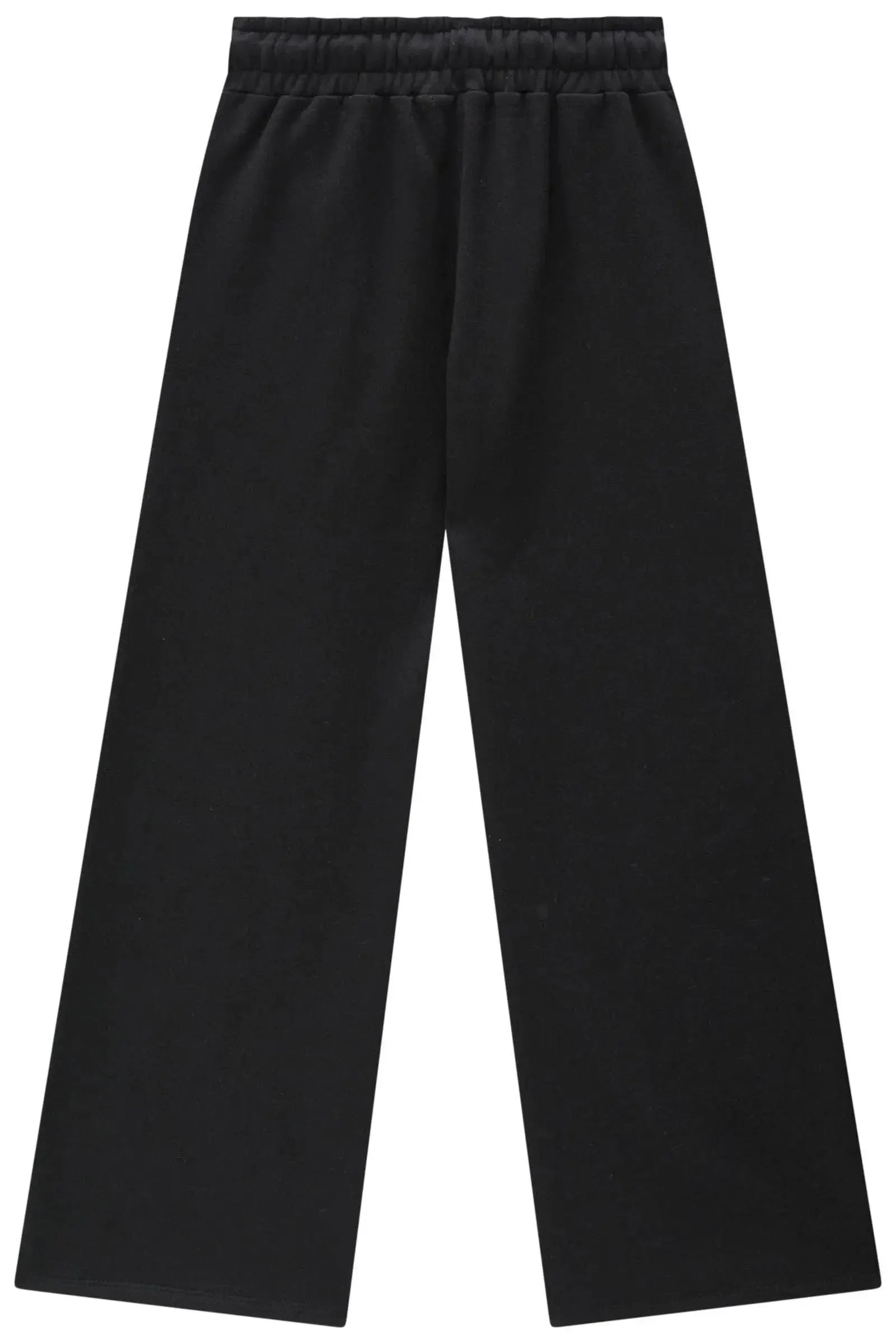 Calça Wide Leg em Moletom com Pelúcia 90391 Lilimoon Teen Menina