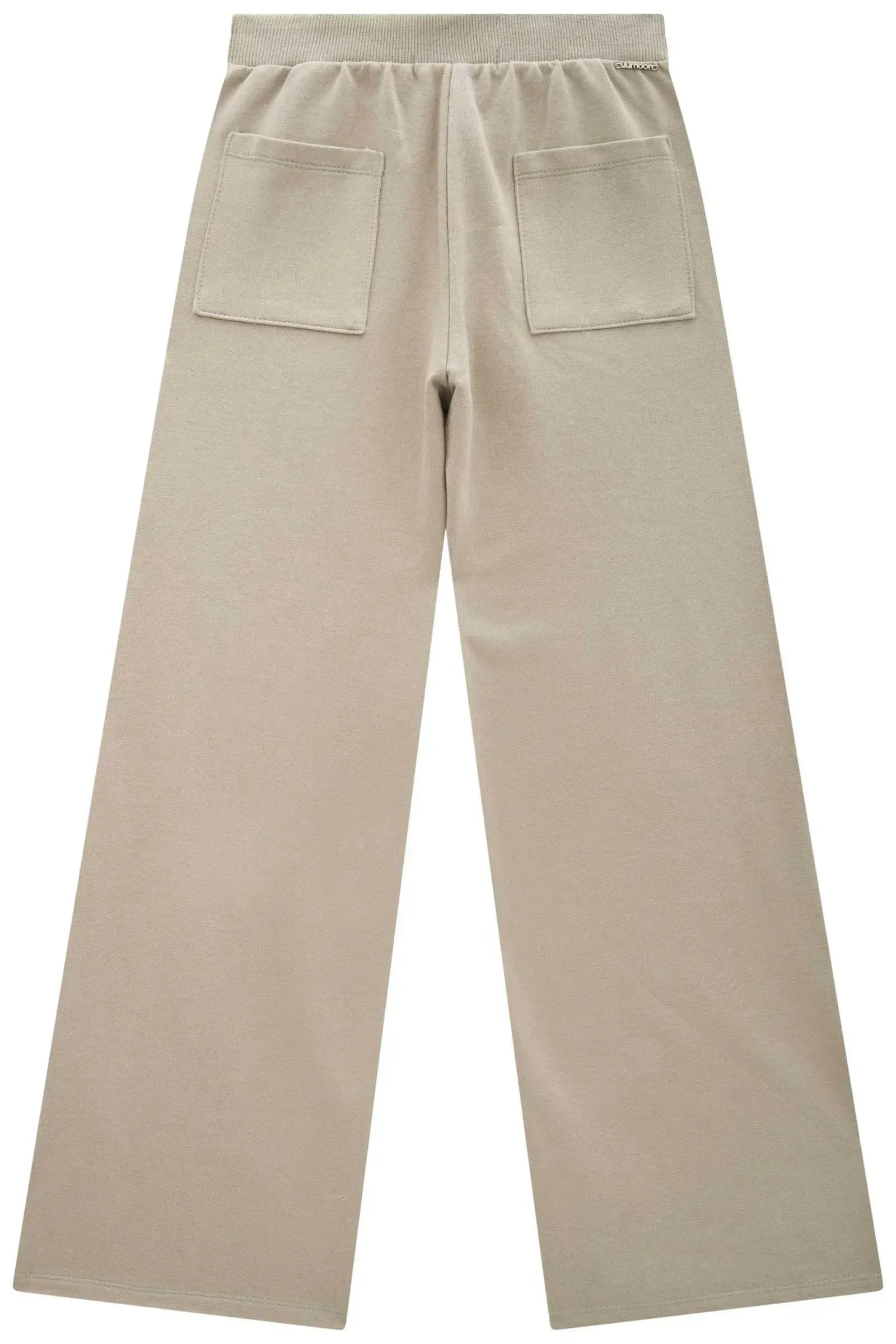 Calça Wide Leg em Moletom sem Pelúcia 90409 Lilimoon Teen Menina