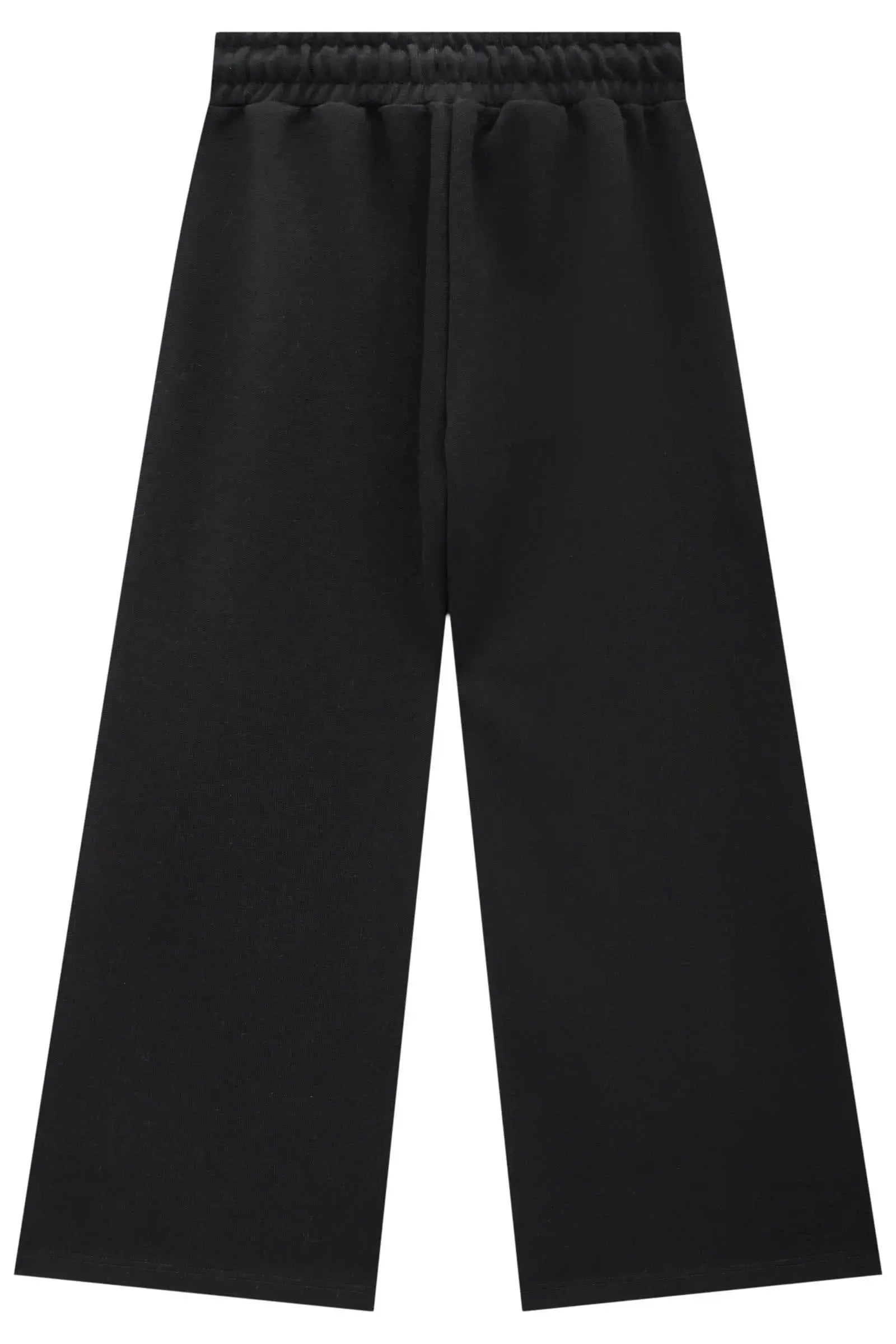 Calça Wide Leg em Moletom sem Pelúcia 92574 Infanti Infantil Menina