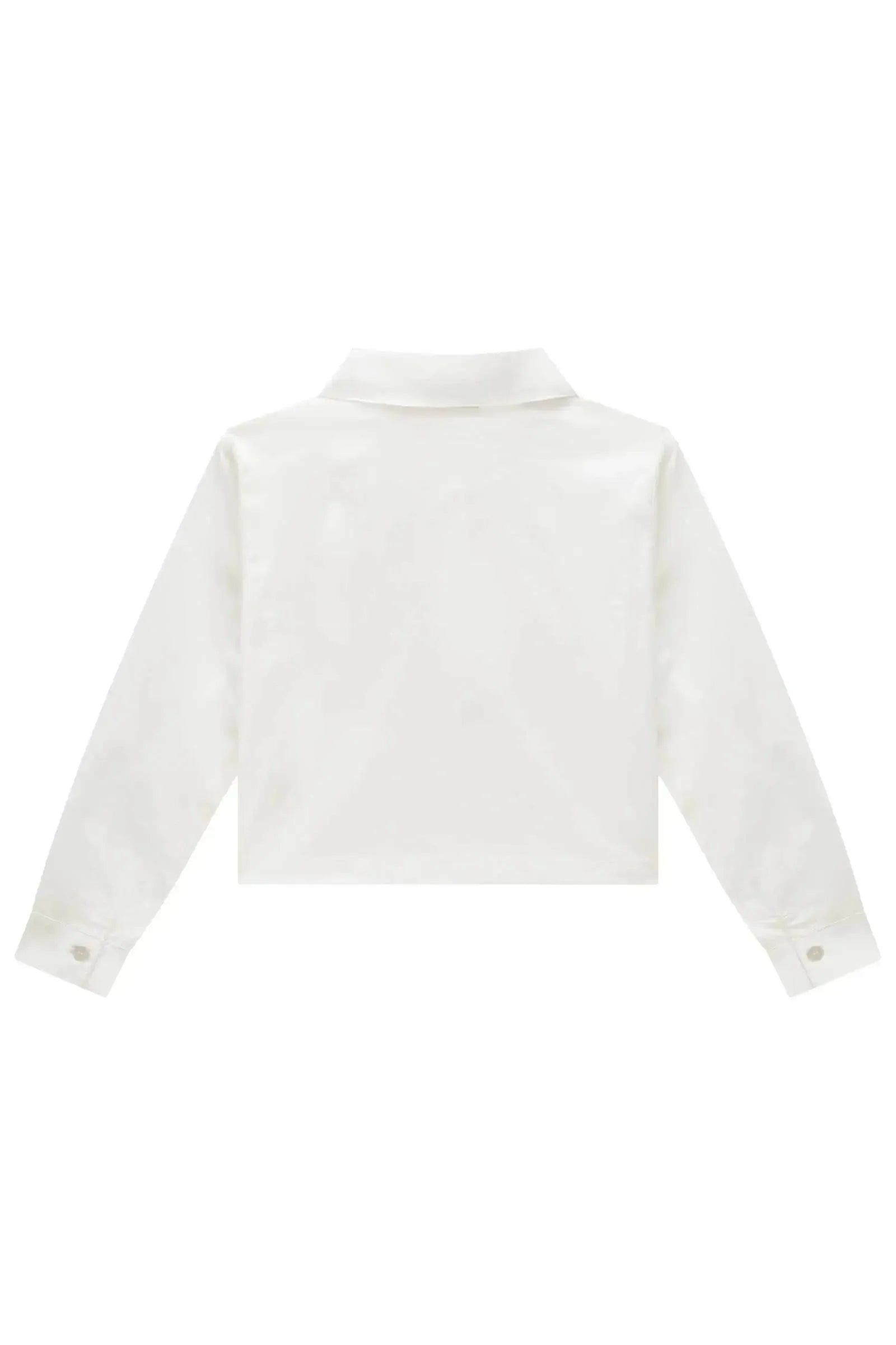 Camisa Boxy em Tricoline com Elastano 89188 Vic&Vicky Teen Menina