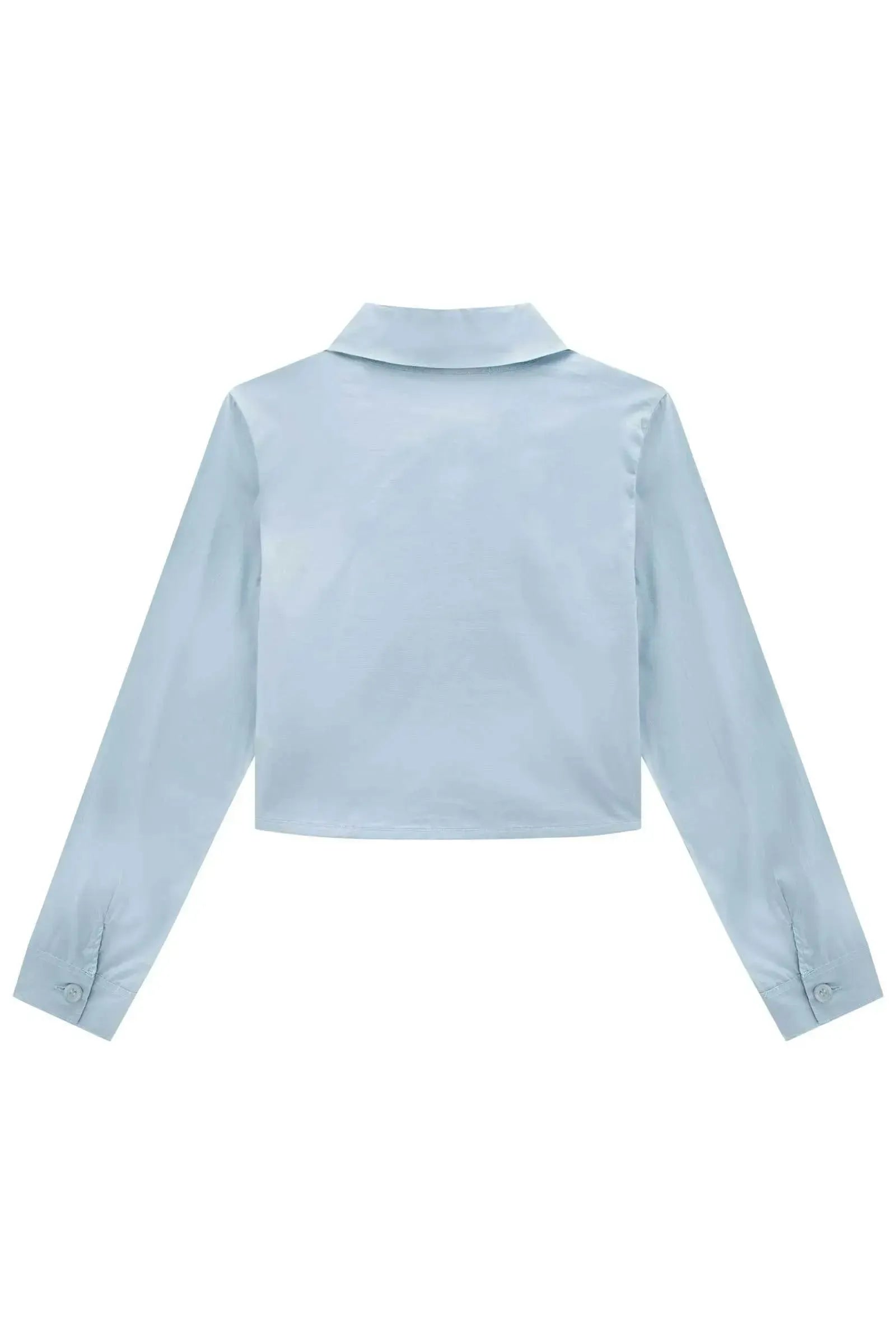 Camisa Boxy em Tricoline Mônaco com Elastano 89157 Lilimoon Teen Menina