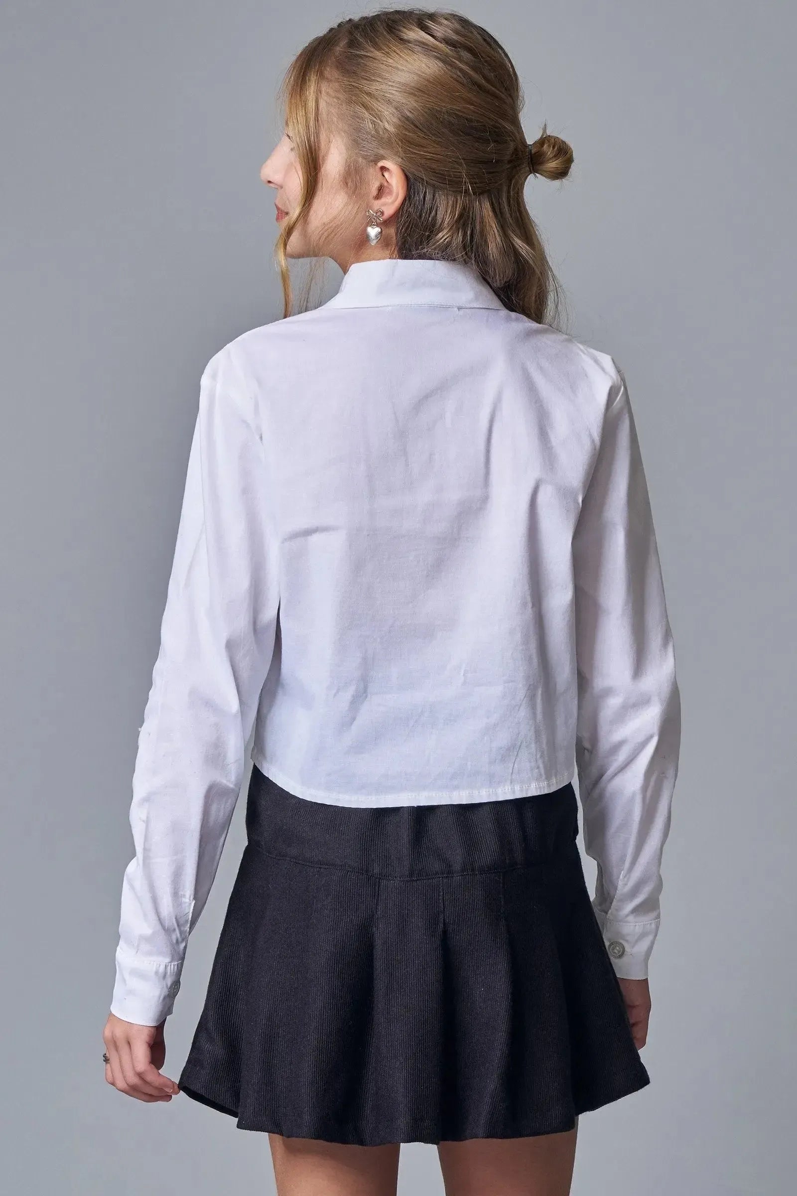 Camisa Boxy em Tricoline Mônaco com Elastano 89162 Lilimoon Teen Menina