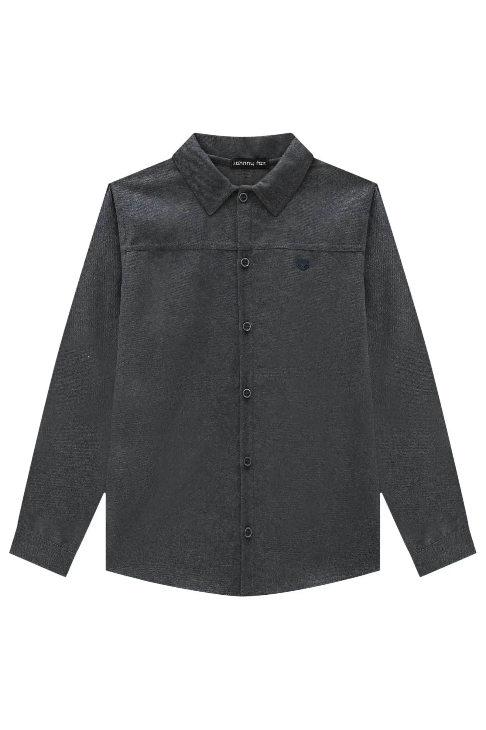 Camisa em Flanela Melange 91783 Johnny Fox Teen Menino