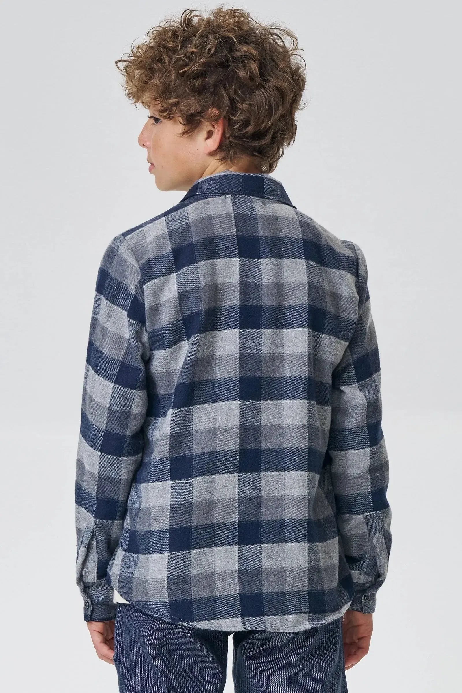 Camisa em Flanela Xadrez 89787 Johnny Fox Teen Menino