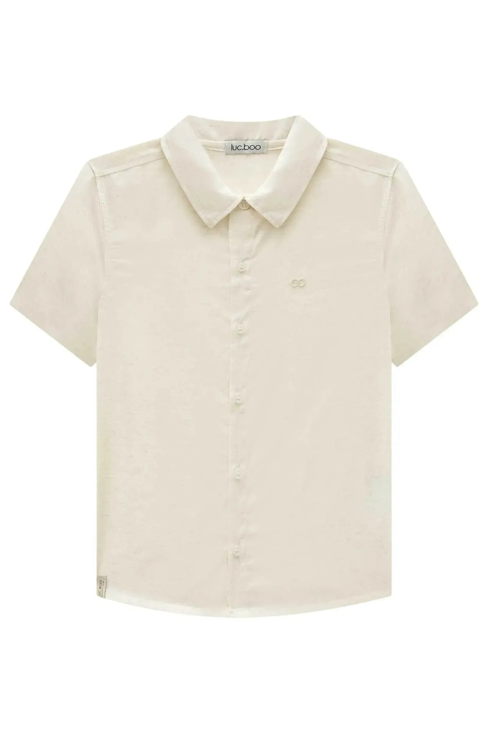 Camisa em Linho Deluxe 96537 LucBoo Infantil Menino