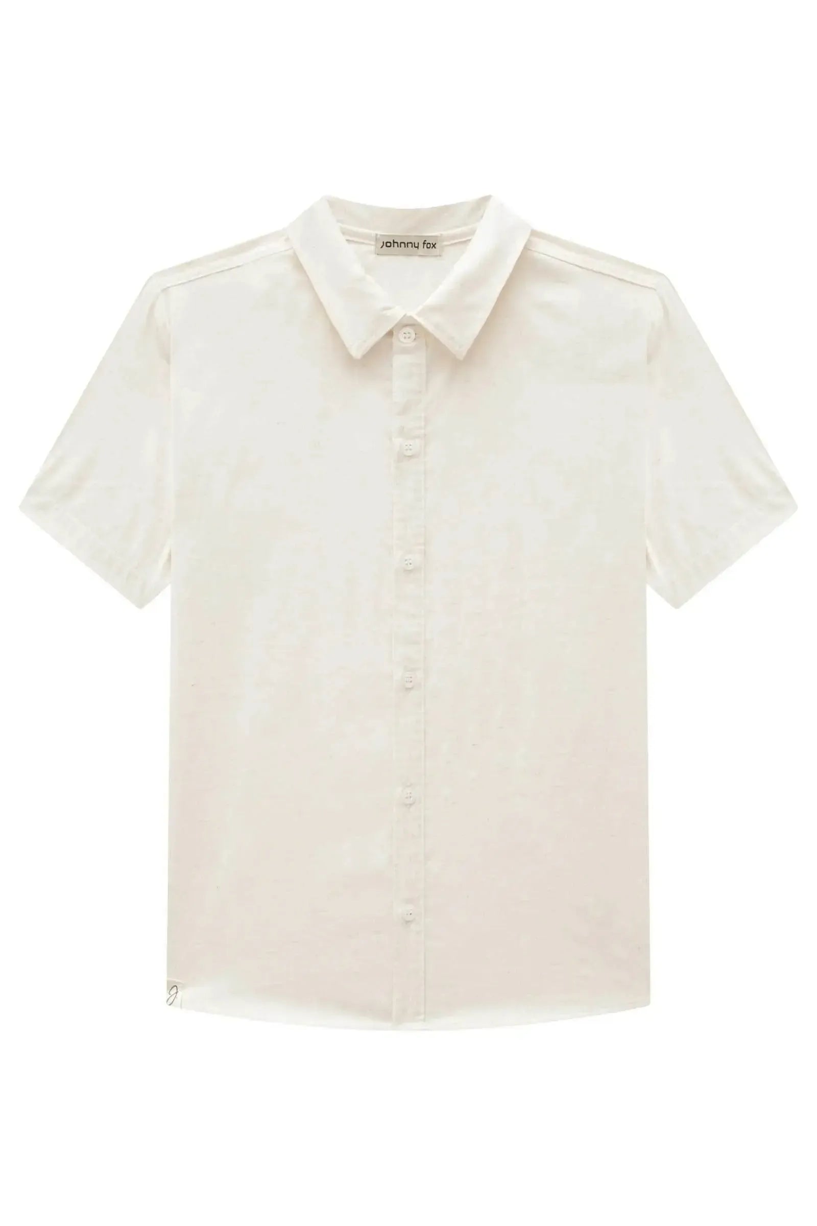 Camisa em Linho Deluxe 83584 Johnny Fox Teen Menino