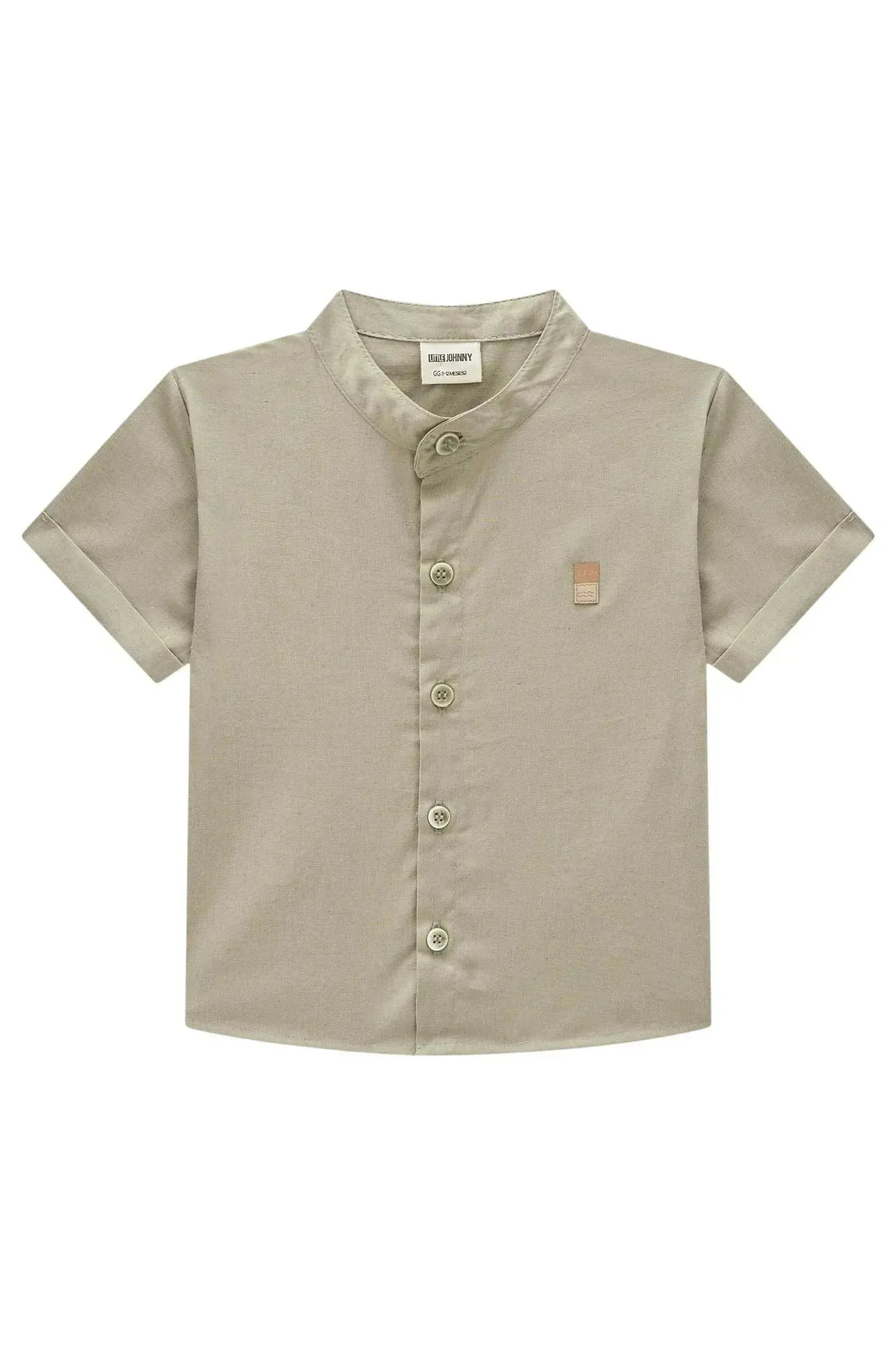 Camisa em Linho Deluxe 84270 Johnny Fox Bebê Menino
