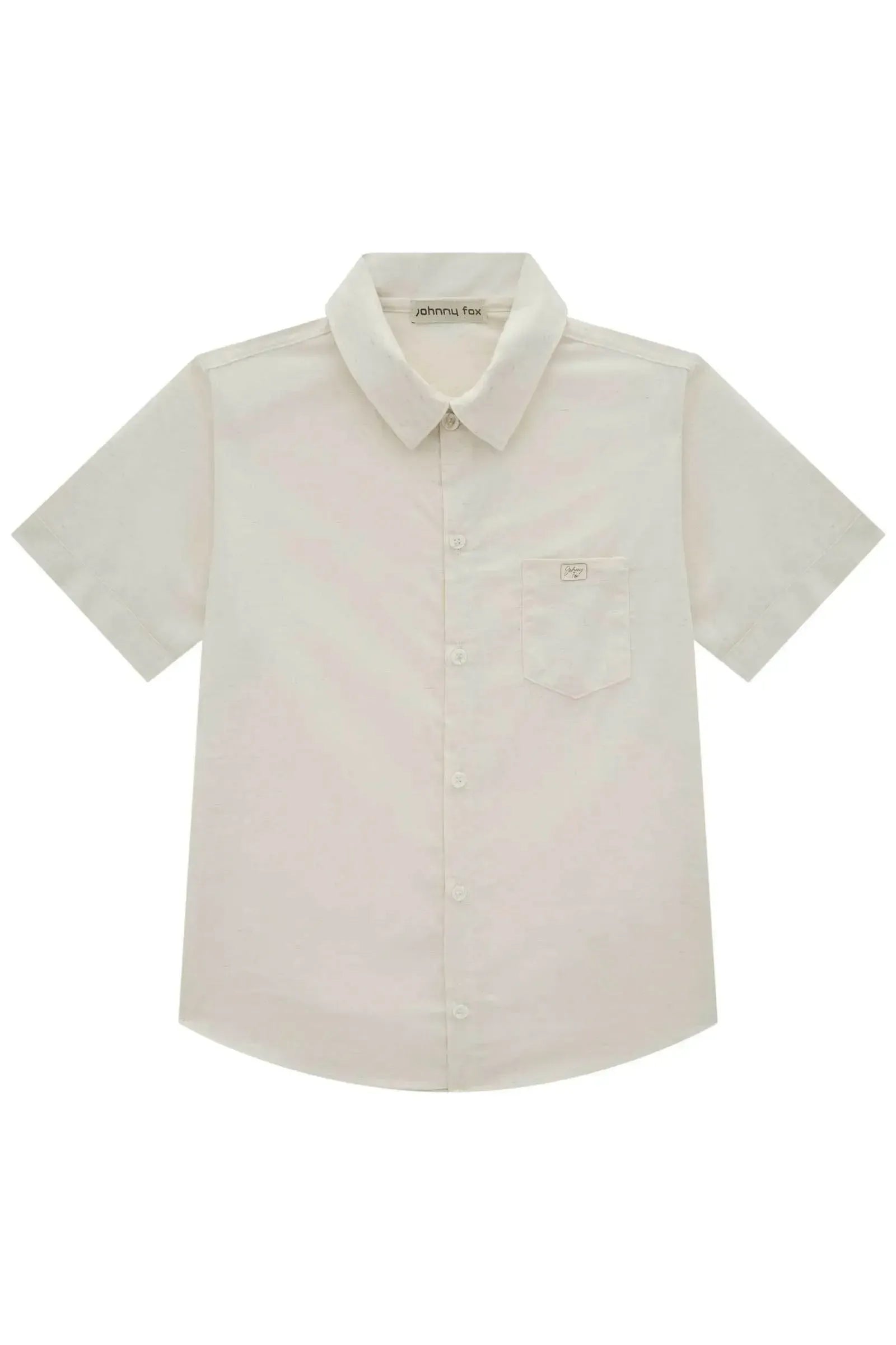 Camisa em Linho Deluxe 86845 Johnny Fox Teen Menino