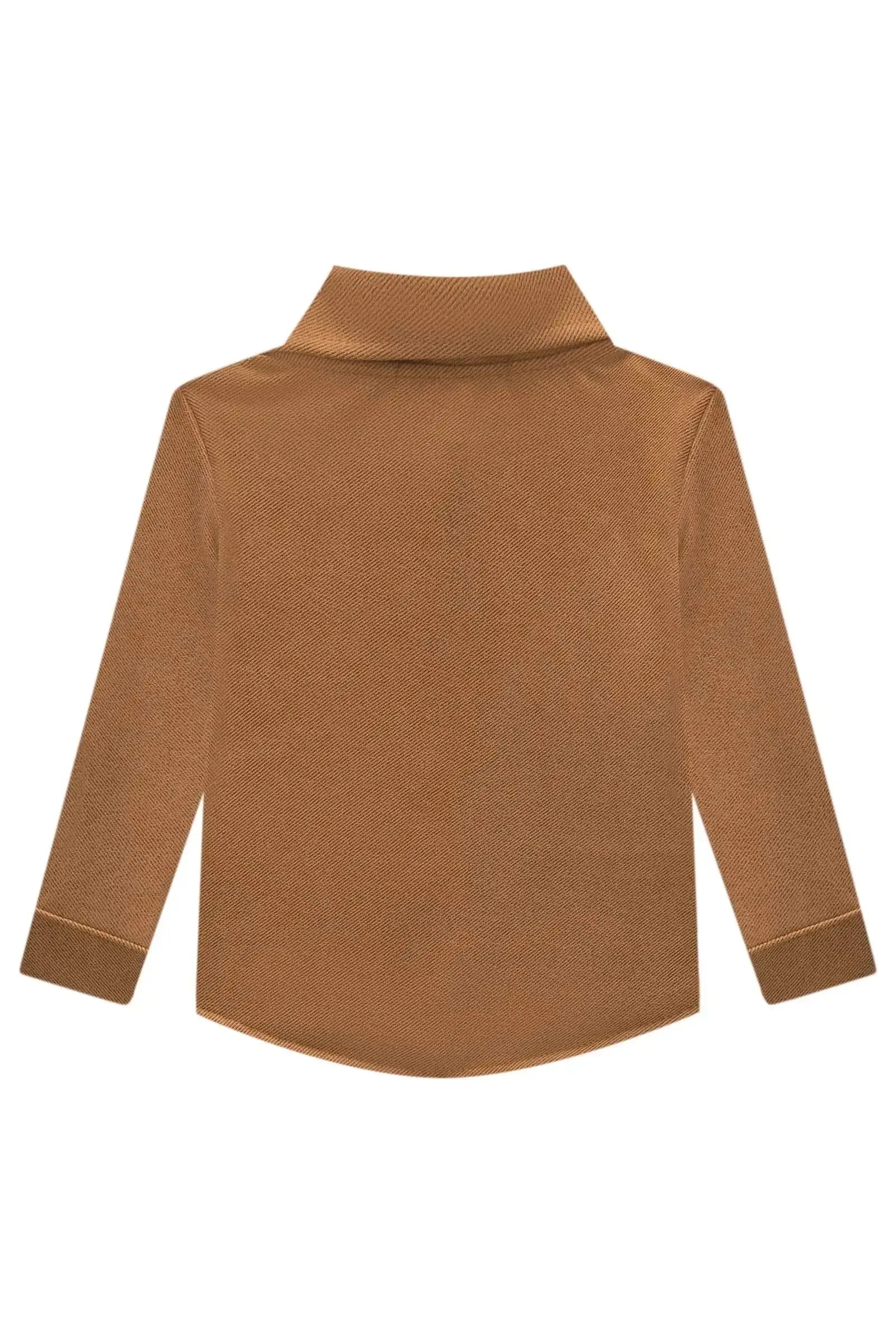 Camisa em Tecido Twill com Elastano 89775 LucBoo Bebê Menino