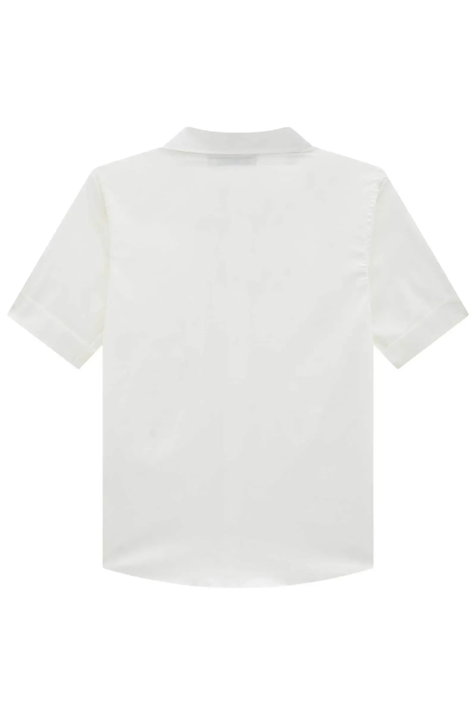 Camisa em Tricoline Mônaco com Elastano 94787 LucBoo Infantil Menino