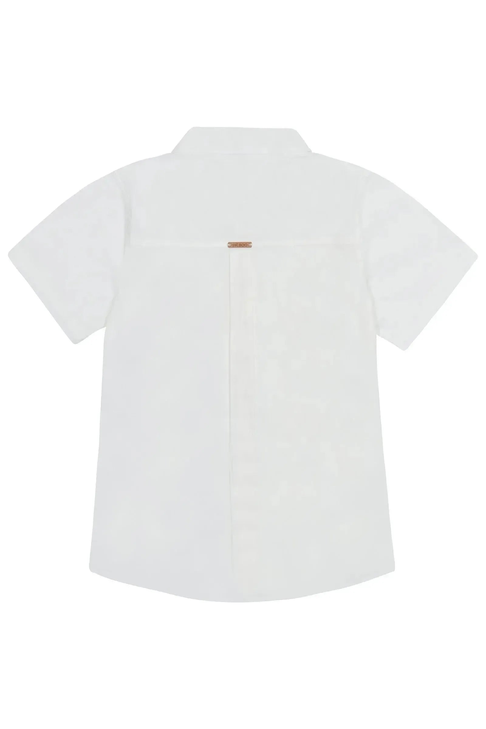 Camisa em Tricoline Mônaco com Elastano 87285 LucBoo Infantil Menino