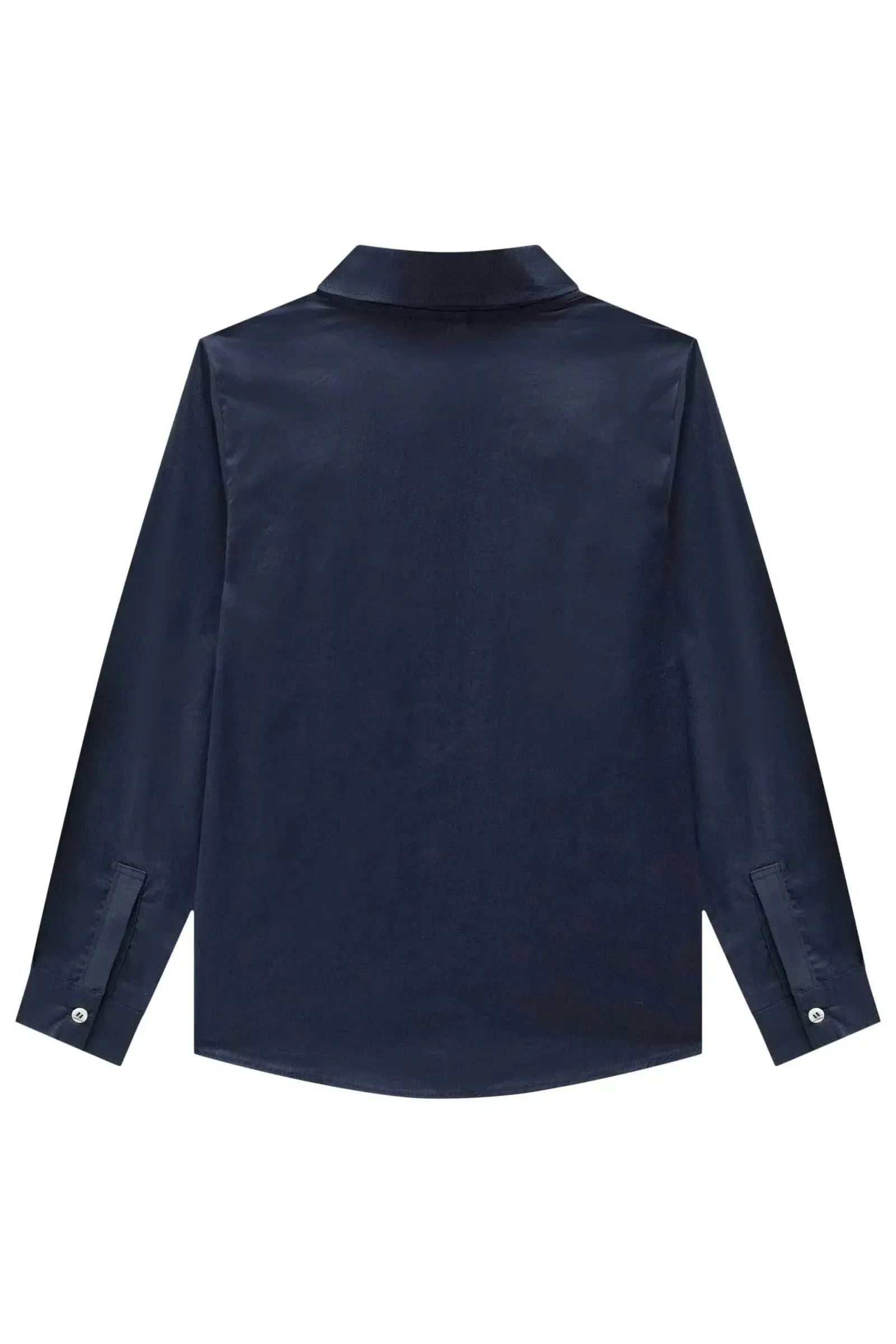 Camisa em Tricoline Mônaco com Elastano 89113 Johnny Fox Teen Menino