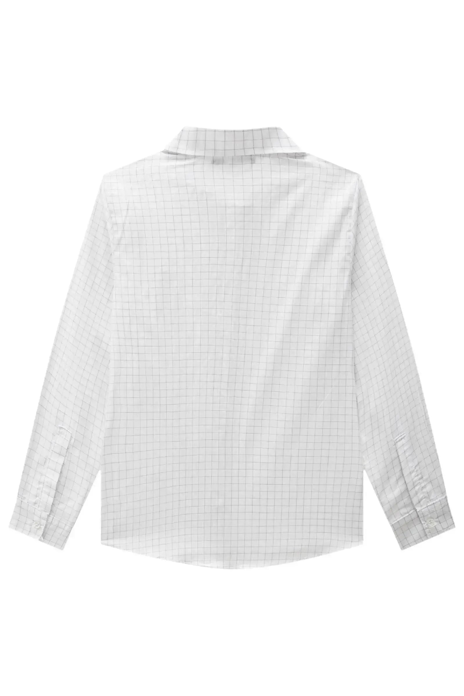 Camisa em Tricoline Urban Xadrez 90957 Johnny Fox Teen Menino