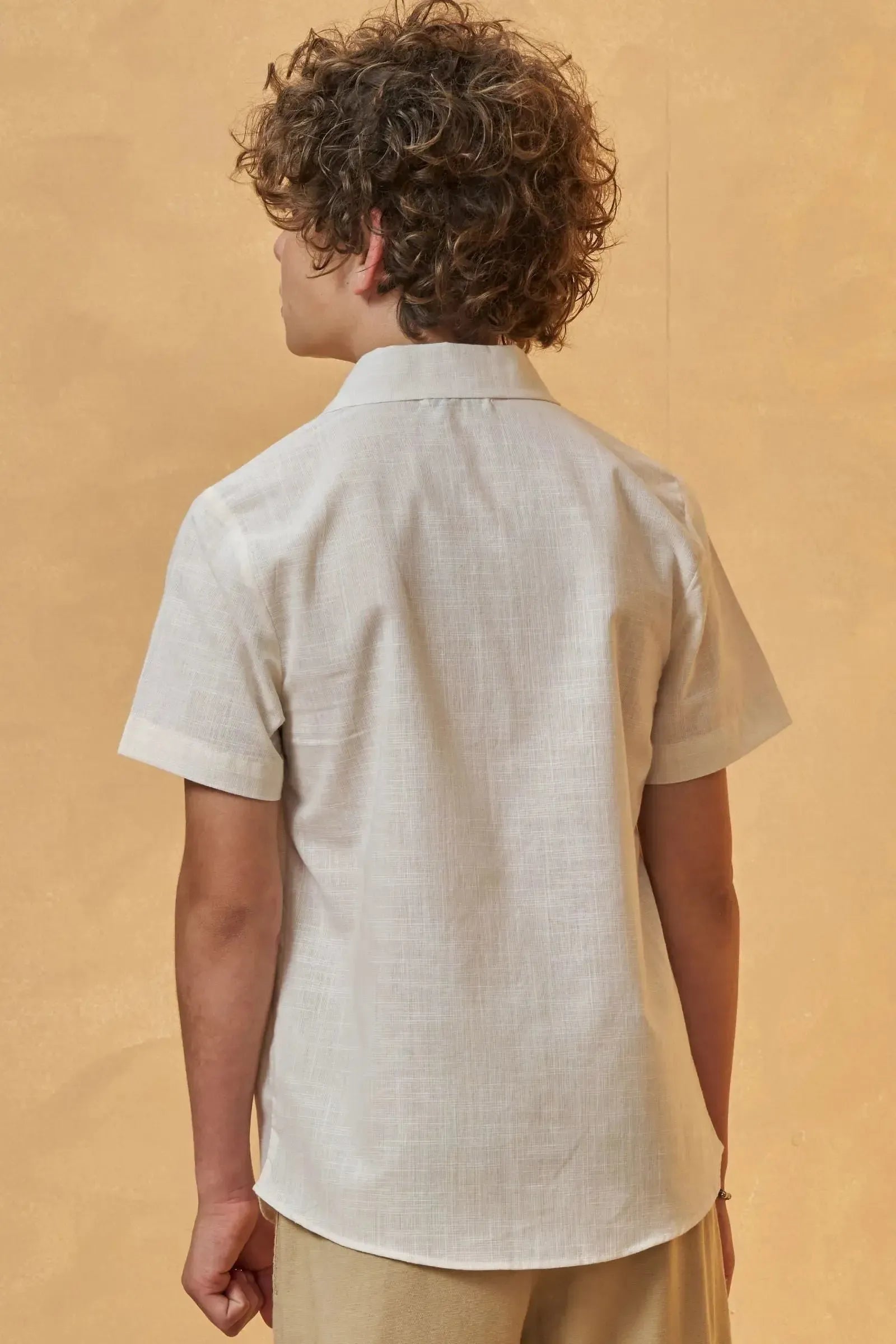 Camisa em Verano Chambray 96722 Johnny Fox Teen Menino