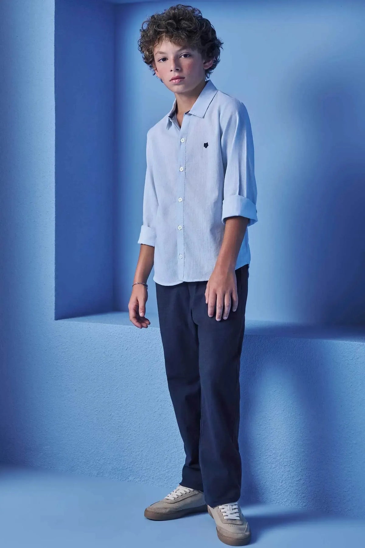 Camisa em Verano Linho 98852 Johnny Fox Teen Menino