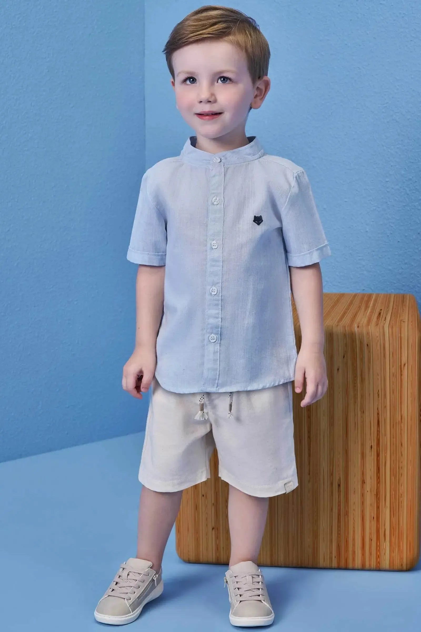 Camisa em Verano Linho 99035 Johnny Fox Teen Menino