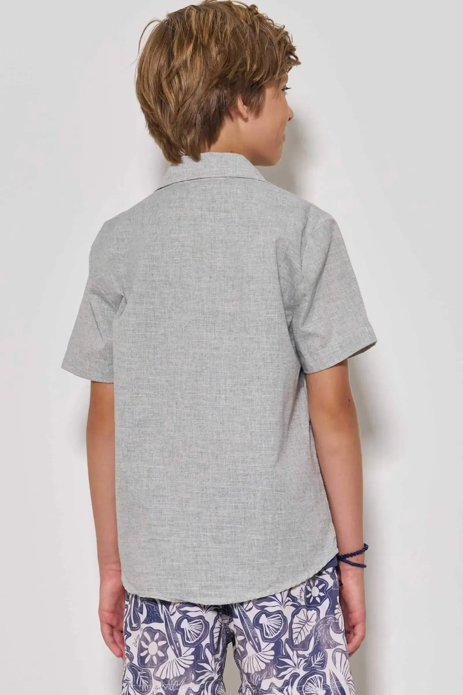 Camisa em Verano Milano 89008 Johnny Fox Teen Menino