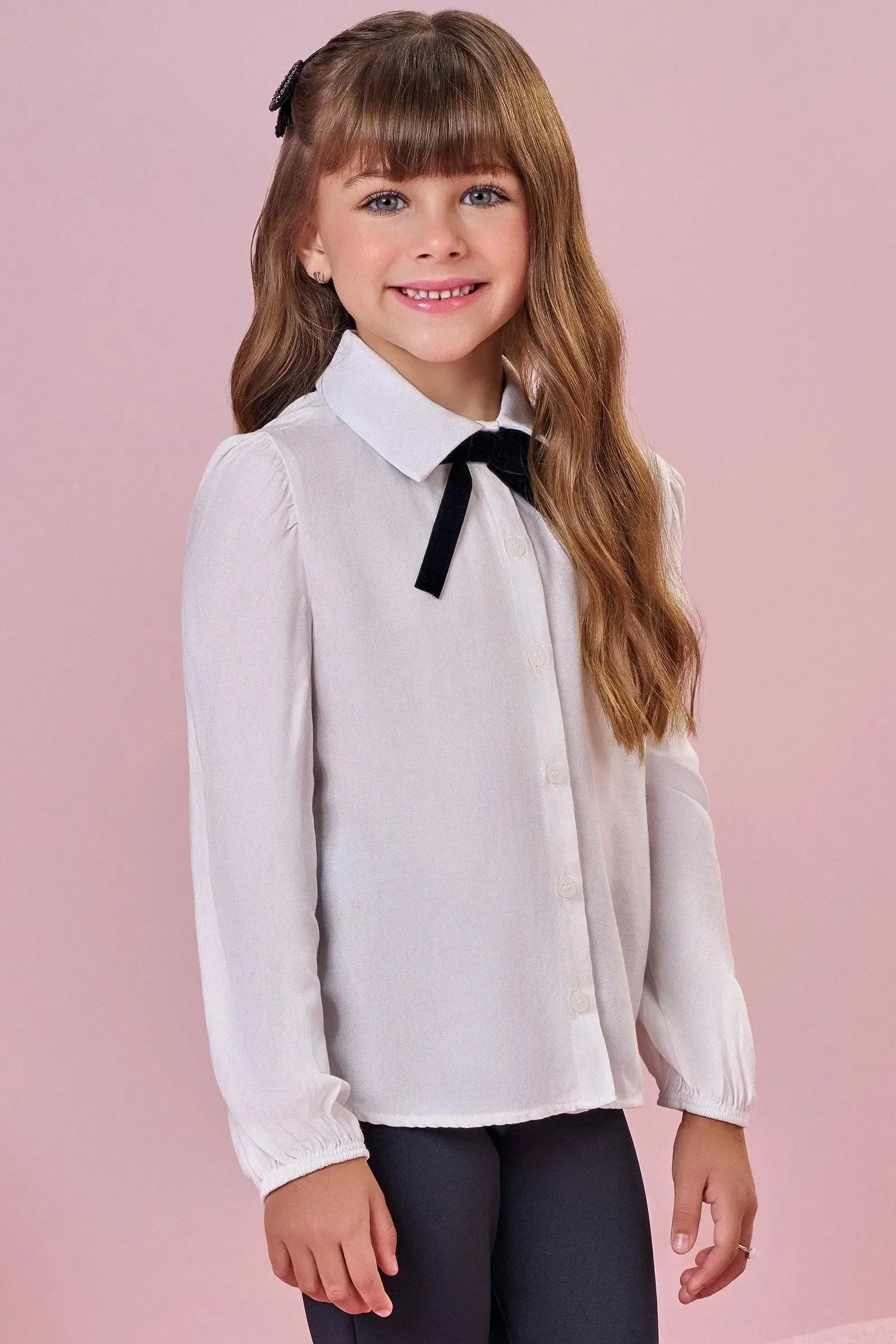 Camisa em Viscose 89441 Infanti Infantil Menina