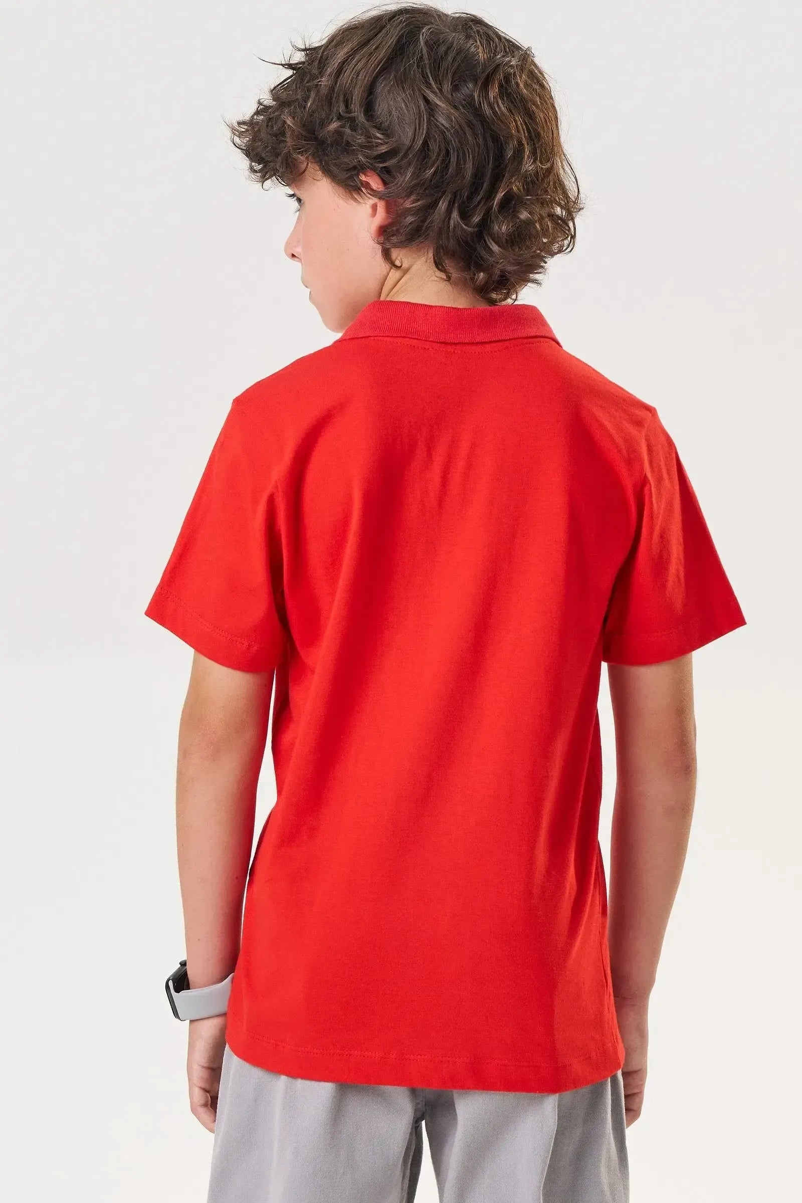 Camisa Polo em Meia Malha 83285 Johnny Fox Teen Menino