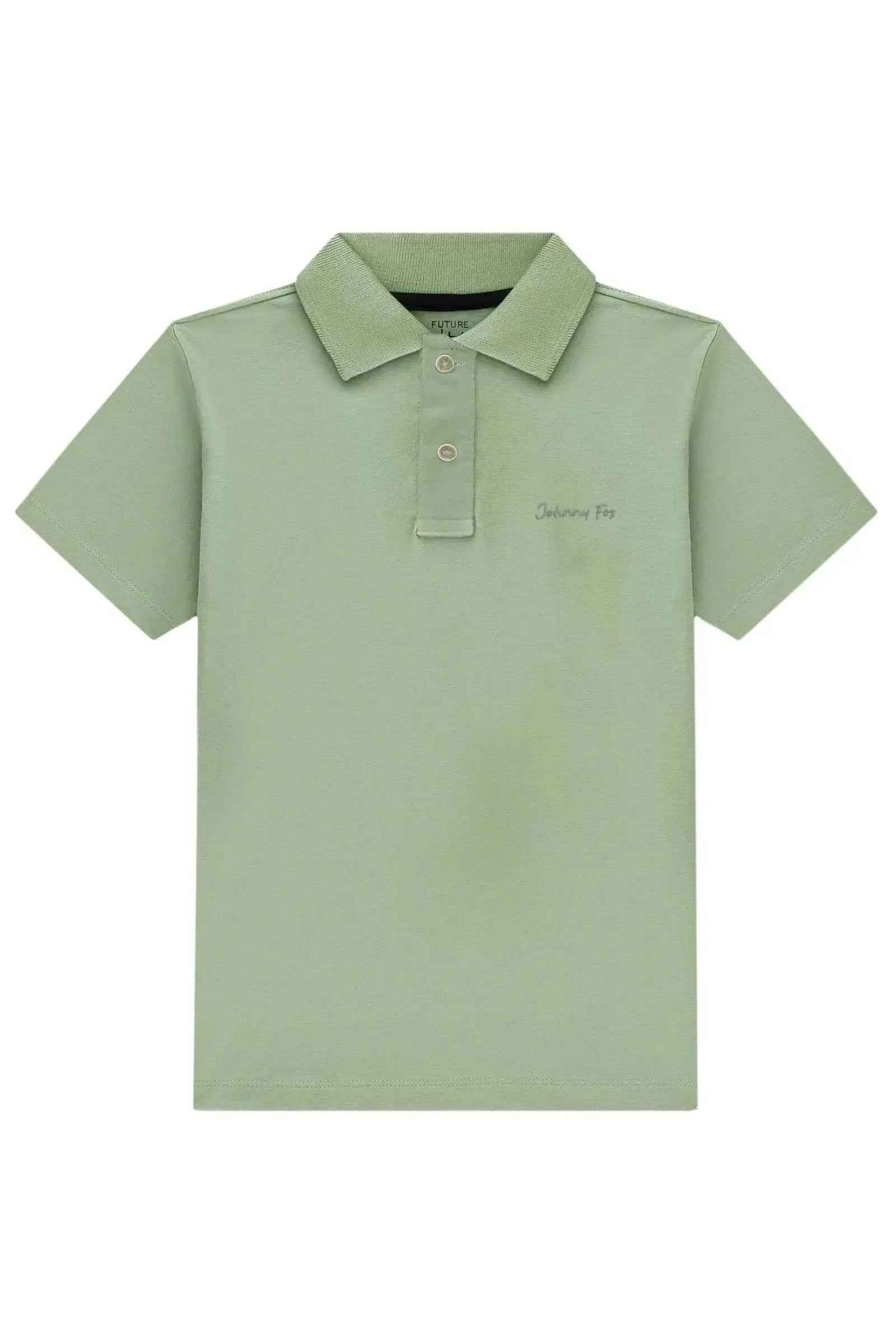 Camisa Polo em Meia Malha 83285 Johnny Fox Teen Menino