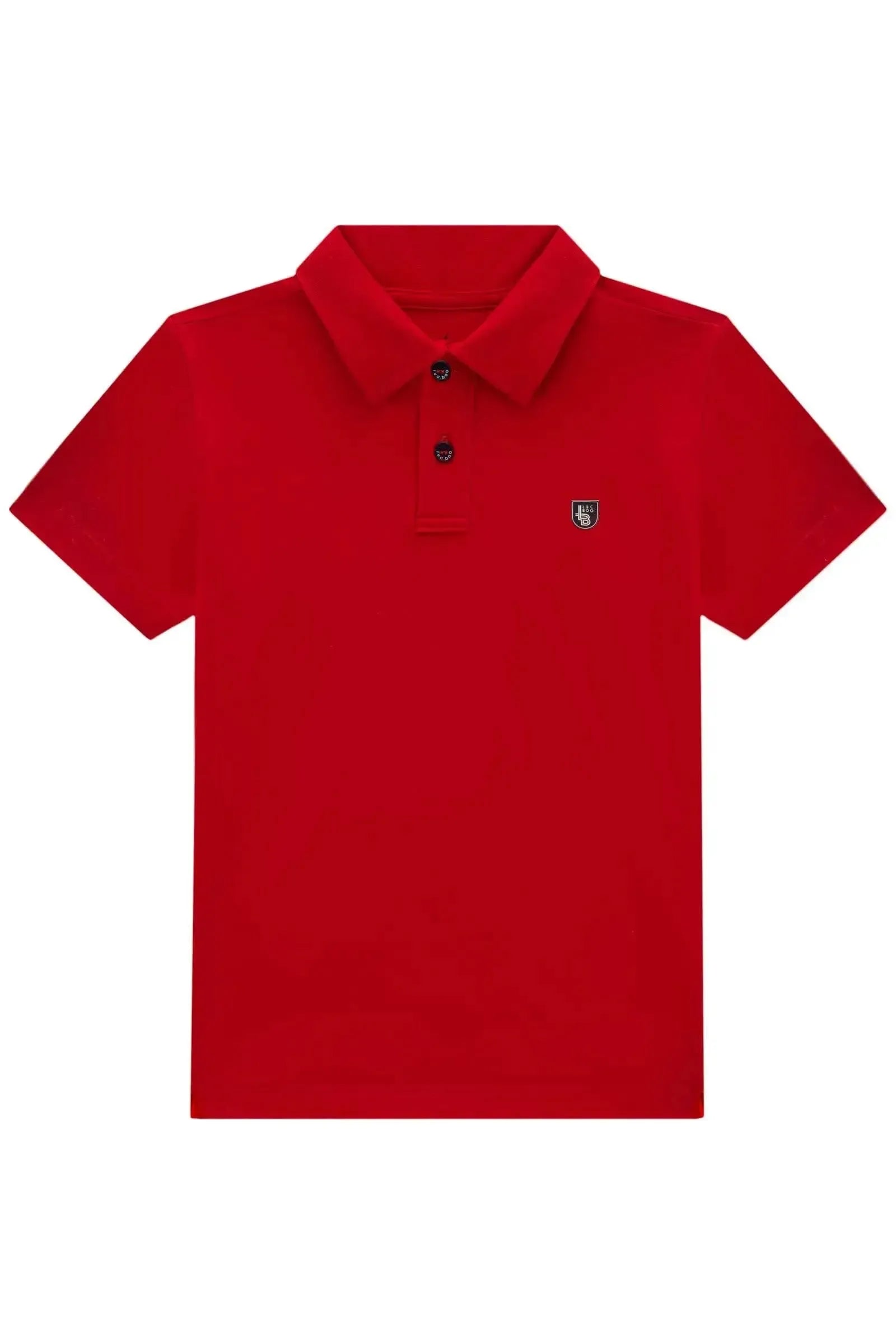 Camisa Polo em Meia Malha 84836 LucBoo Infantil Menino
